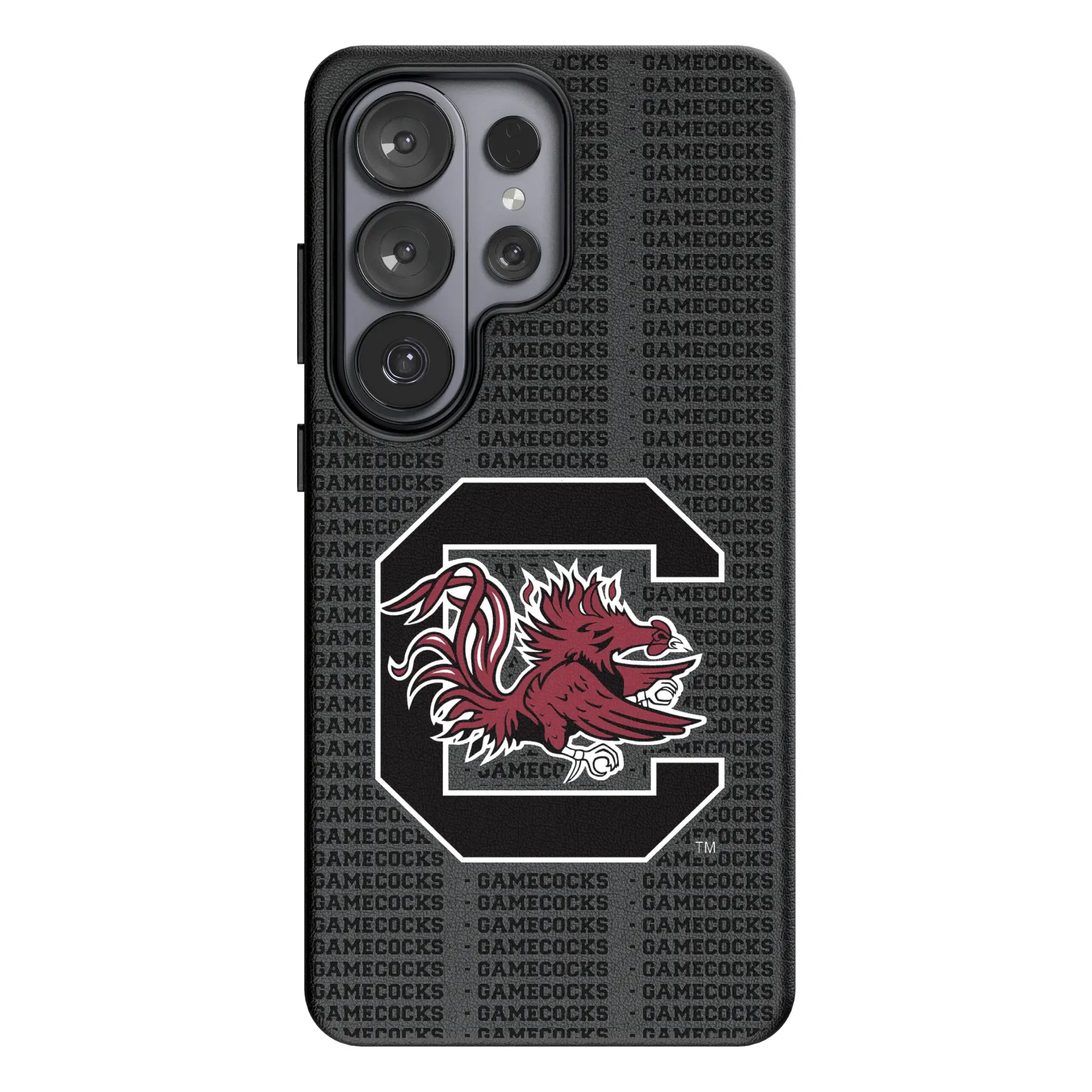 University of South Carolina Gamecocks Text Backdrop Galaxy MagSafe Compatible Phone Case for Samsung Galaxy#Device_Galaxy S26 Ultra