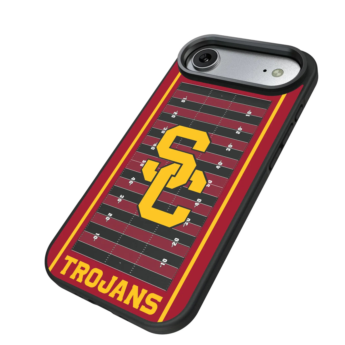 University of Southern California Trojans Field iPhone Bump Phone Case for Apple iPhone - Isometric View#Device_iPhone Air
