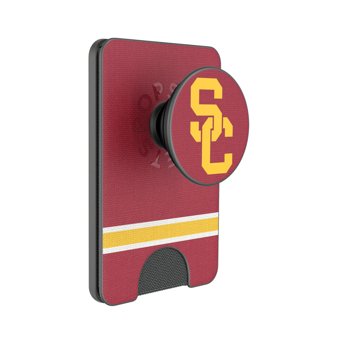 University of Southern California Trojans Stripe Popsockets Wallet Magnetic
