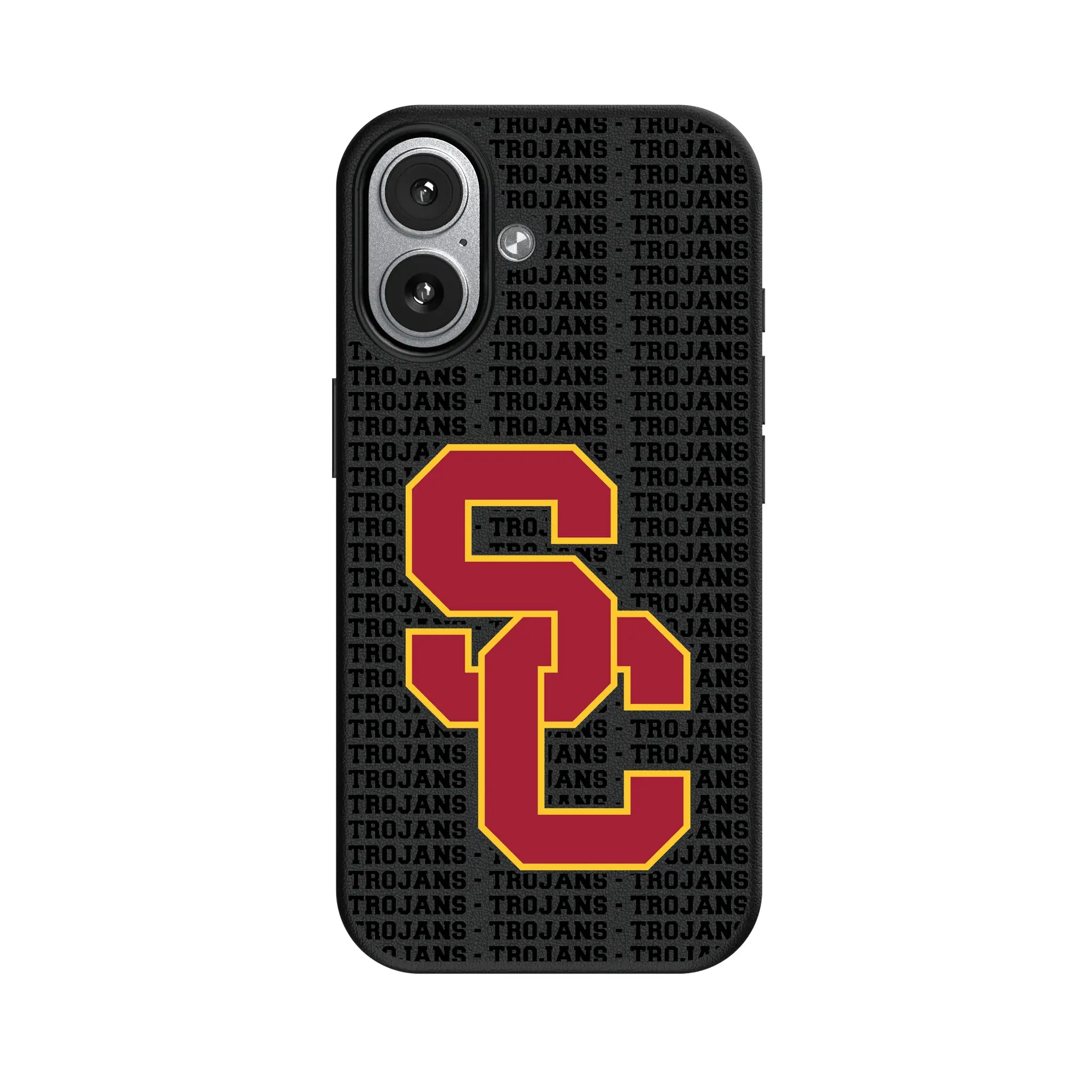 University of Southern California Trojans Text Backdrop iPhone MagSafe Compatible Phone Case for Apple iPhone#Device_iPhone 17
