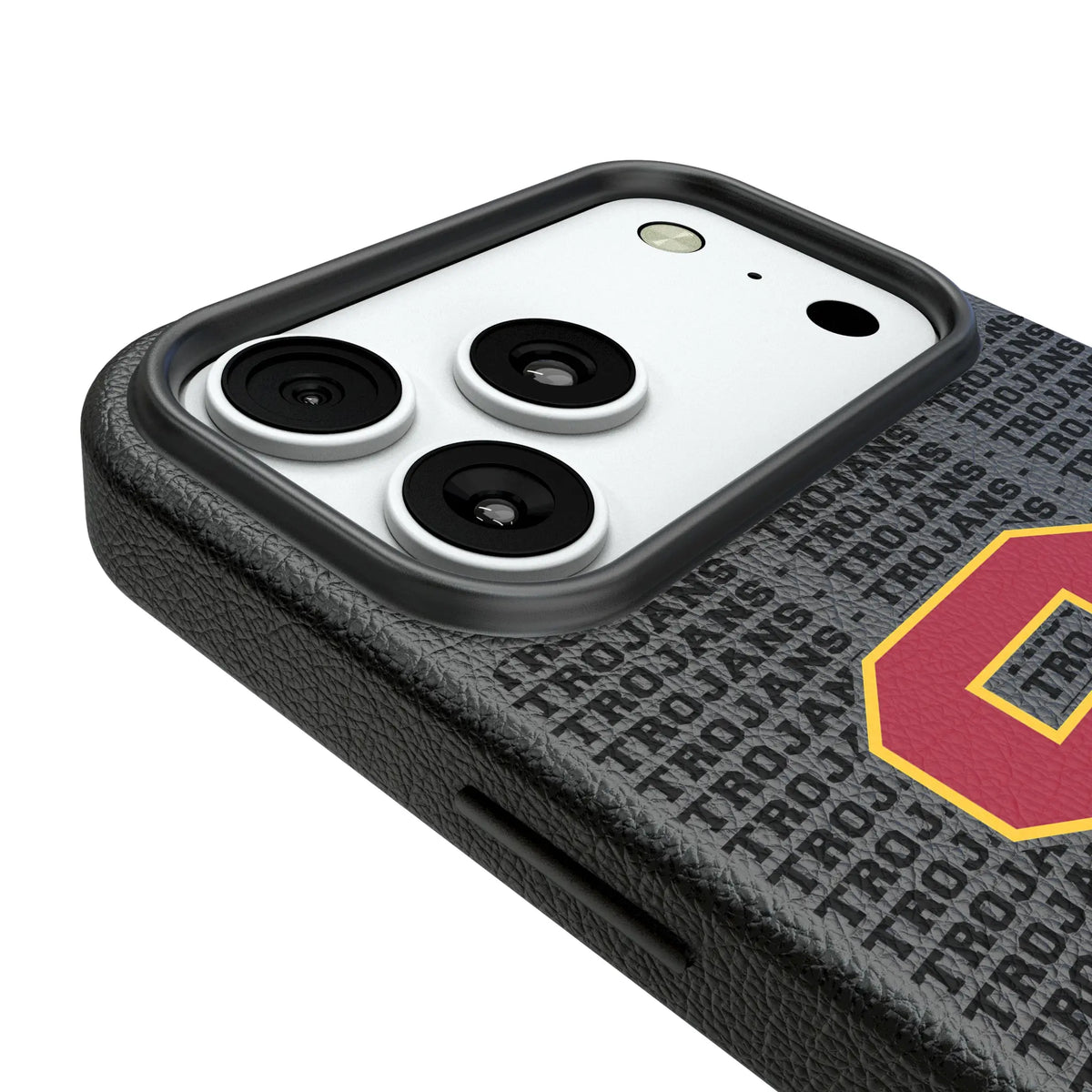 University of Southern California Trojans Text Backdrop iPhone MagSafe Compatible Phone Case for Apple iPhone - Detail#Device_iPhone 18 Pro Max