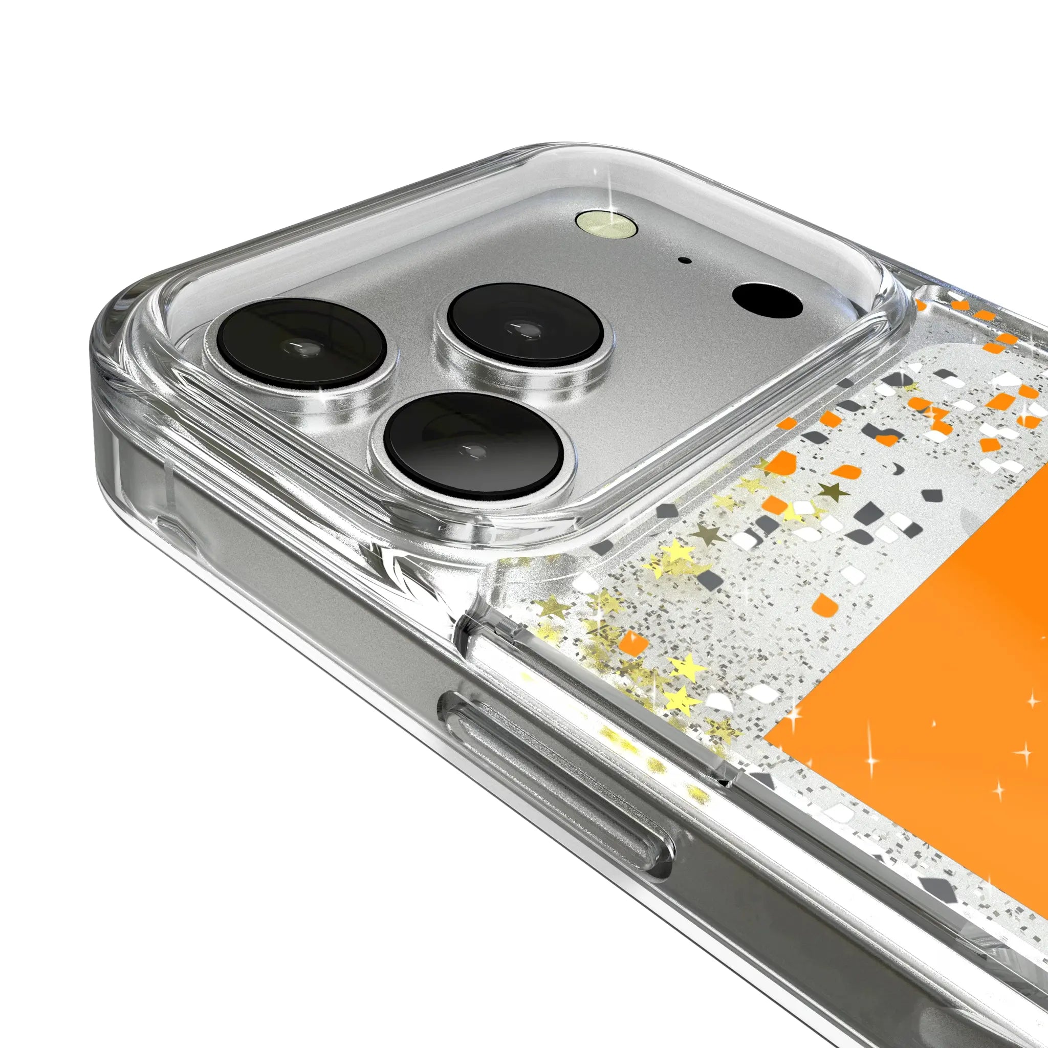 University of Tennessee Volunteers Confetti iPhone Glitter Phone Case for Apple iPhone - Detail