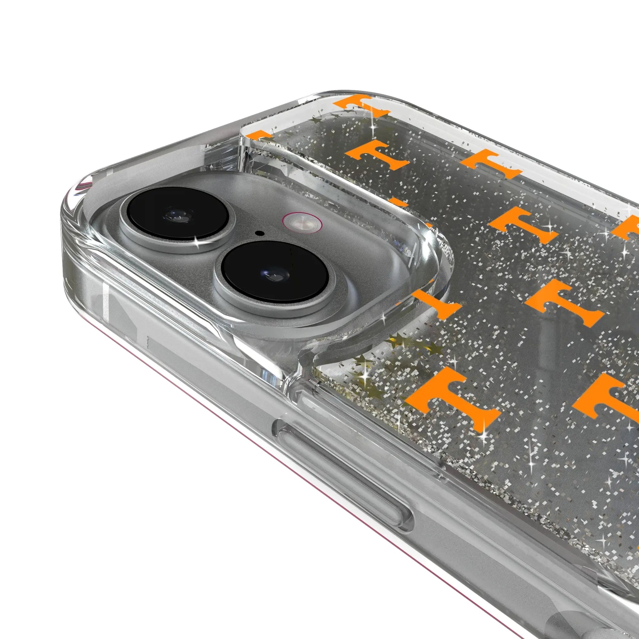 University of Tennessee Volunteers Fashion Pattern iPhone Glitter Phone Case for Apple iPhone - Detail