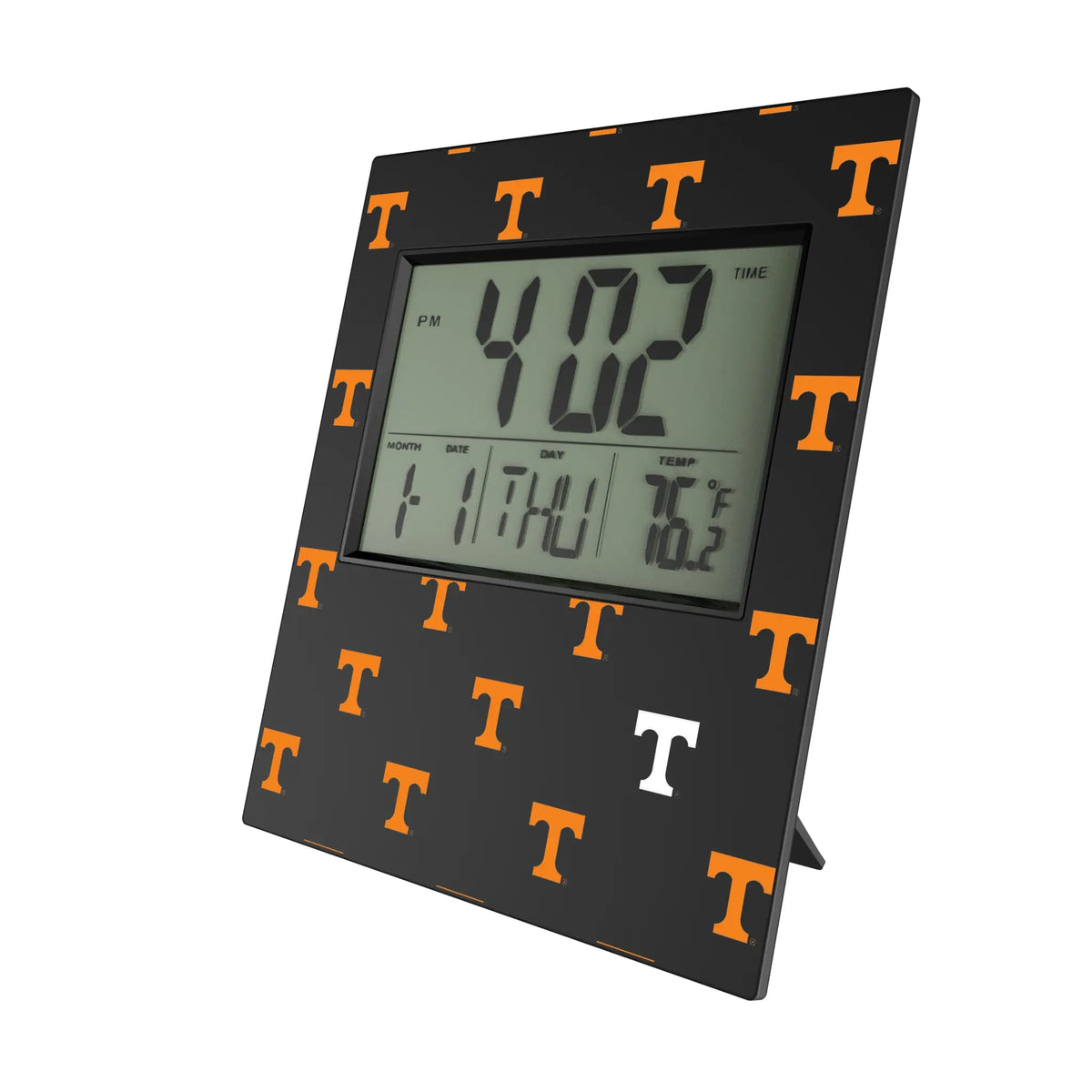 University of Tennessee Volunteers Fashion Pattern Wall Clock
