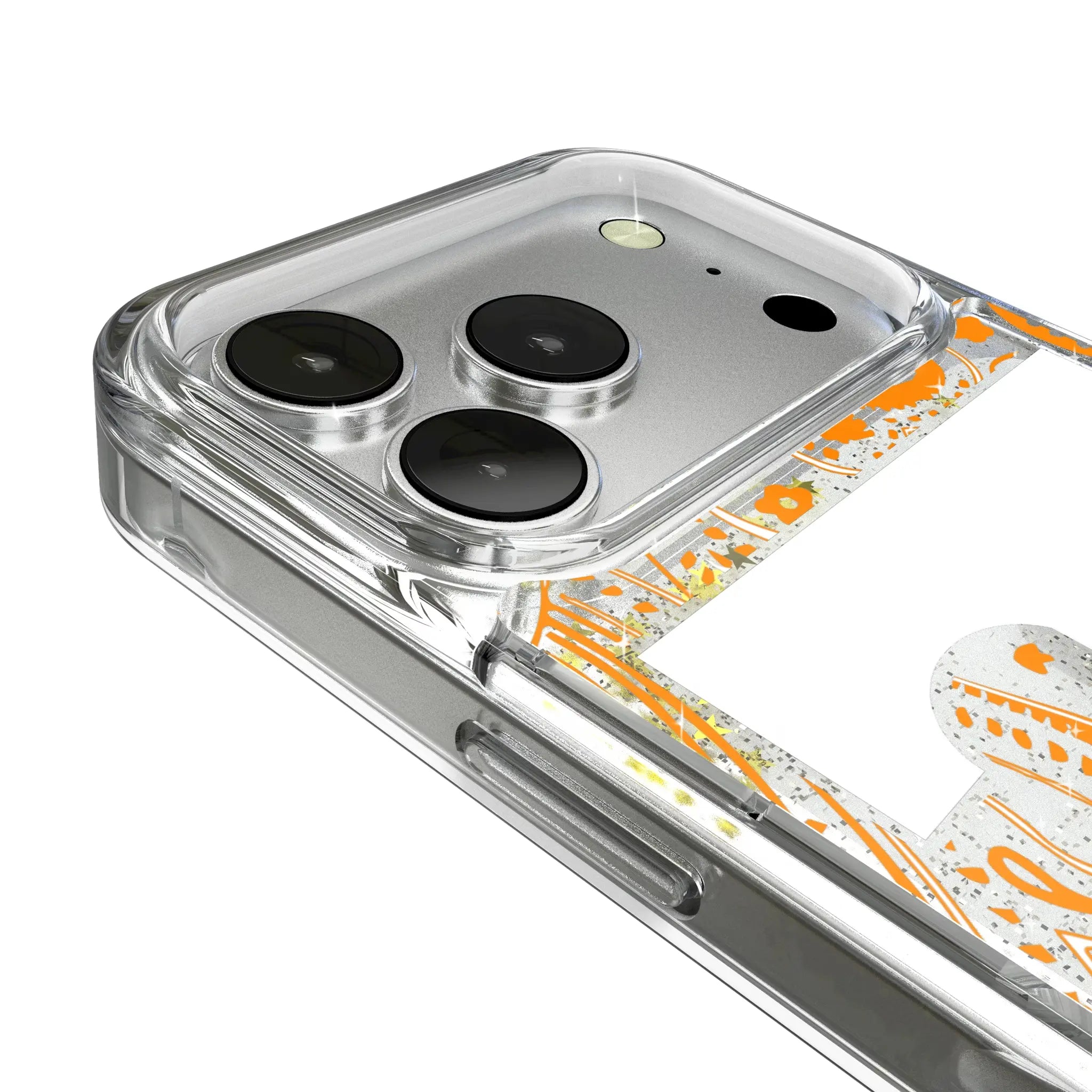 University of Tennessee Volunteers Paisley iPhone Glitter Phone Case for Apple iPhone - Detail