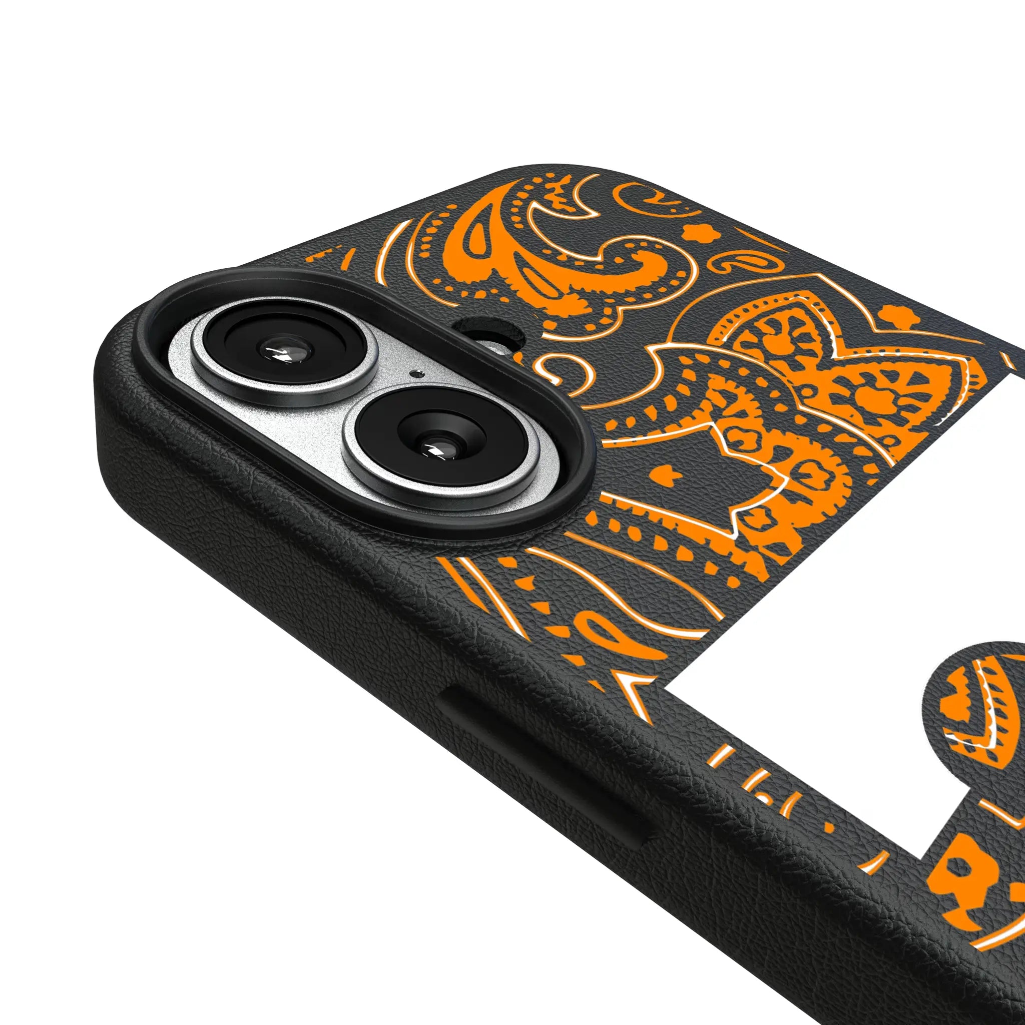University of Tennessee Volunteers Paisley iPhone MagSafe Compatible Phone Case for Apple iPhone - Detail#Device_iPhone 17