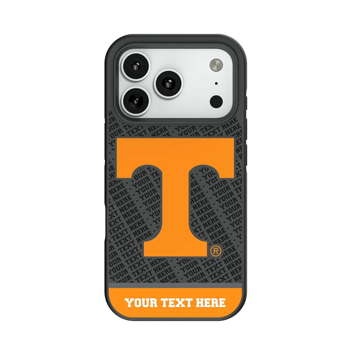 University of Tennessee Volunteers Personalized EndZone Plus Bump Phone Case for Apple iPhone