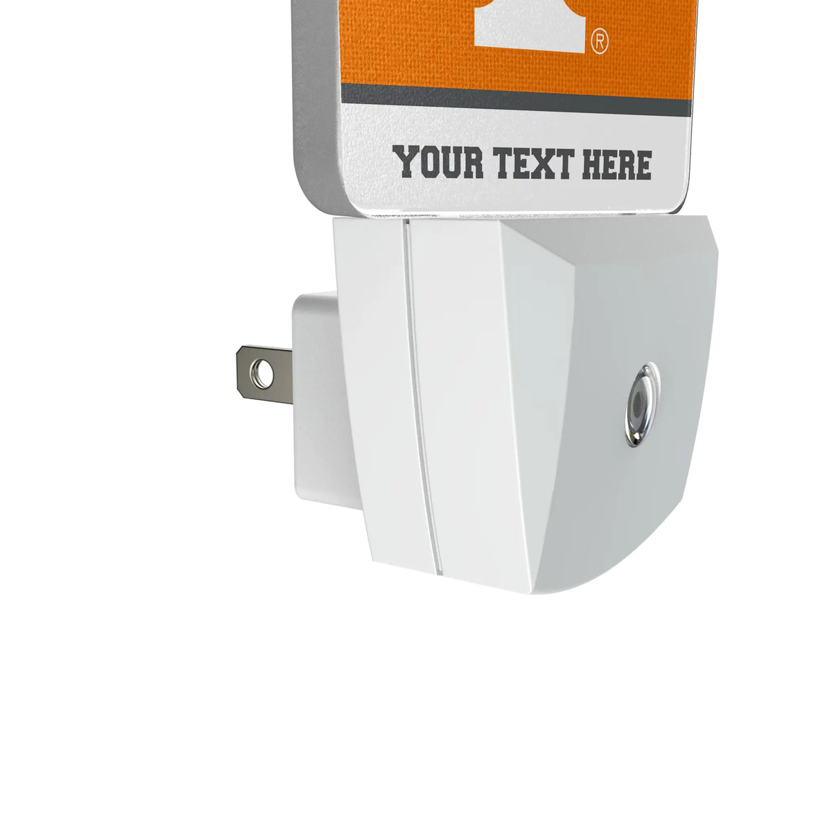 University of Tennessee Volunteers Personalized Endzone Solid Night Light 2-Pack - Detail