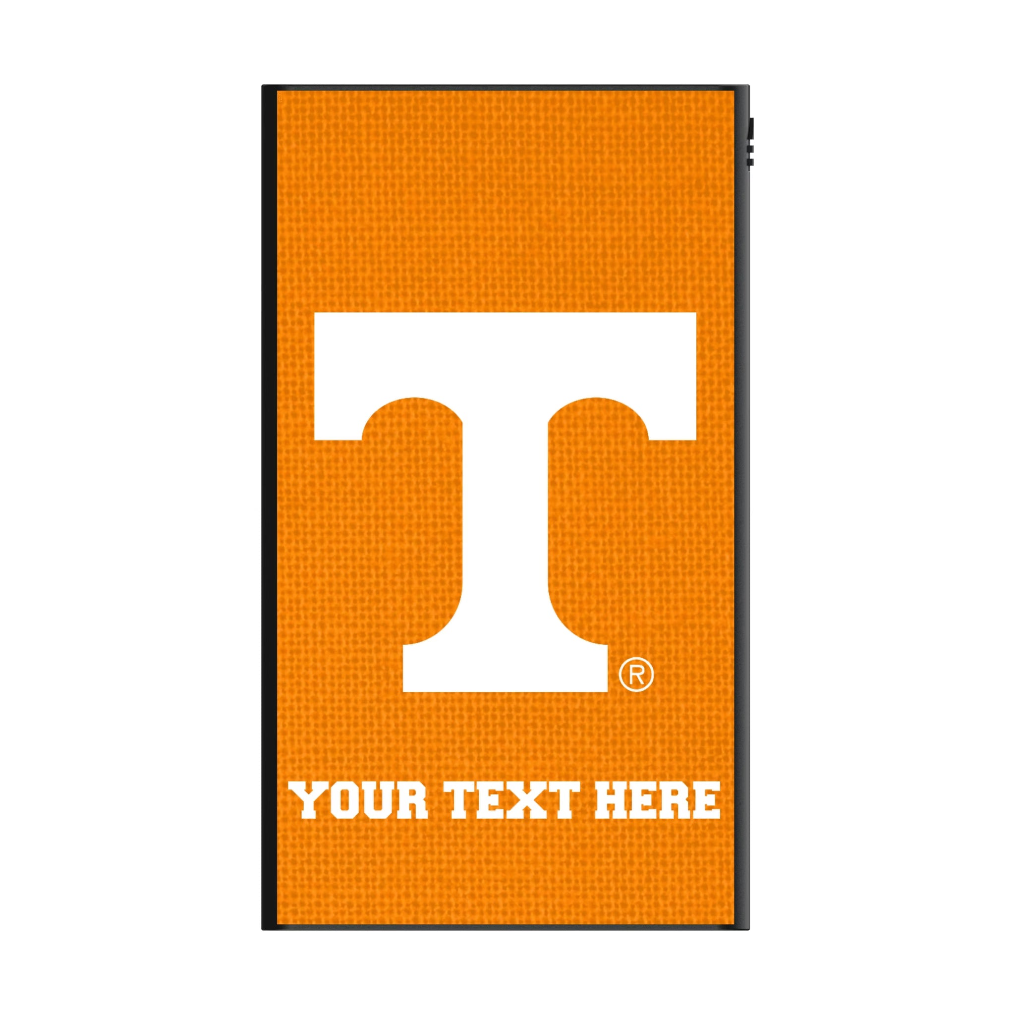 University of Tennessee Volunteers Personalized Solid 5000mAh Flat Powerbank