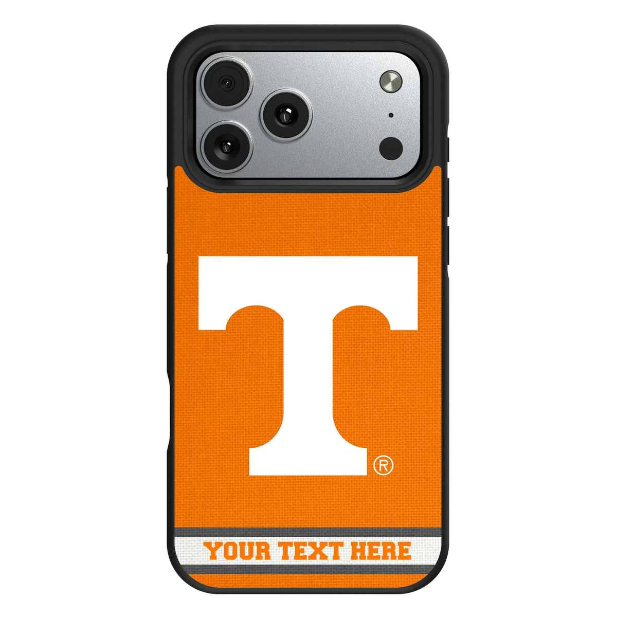 University of Tennessee Volunteers Personalized Stripe iPhone Bump Phone Case for Apple iPhone#Device_iPhone 17 Pro Max