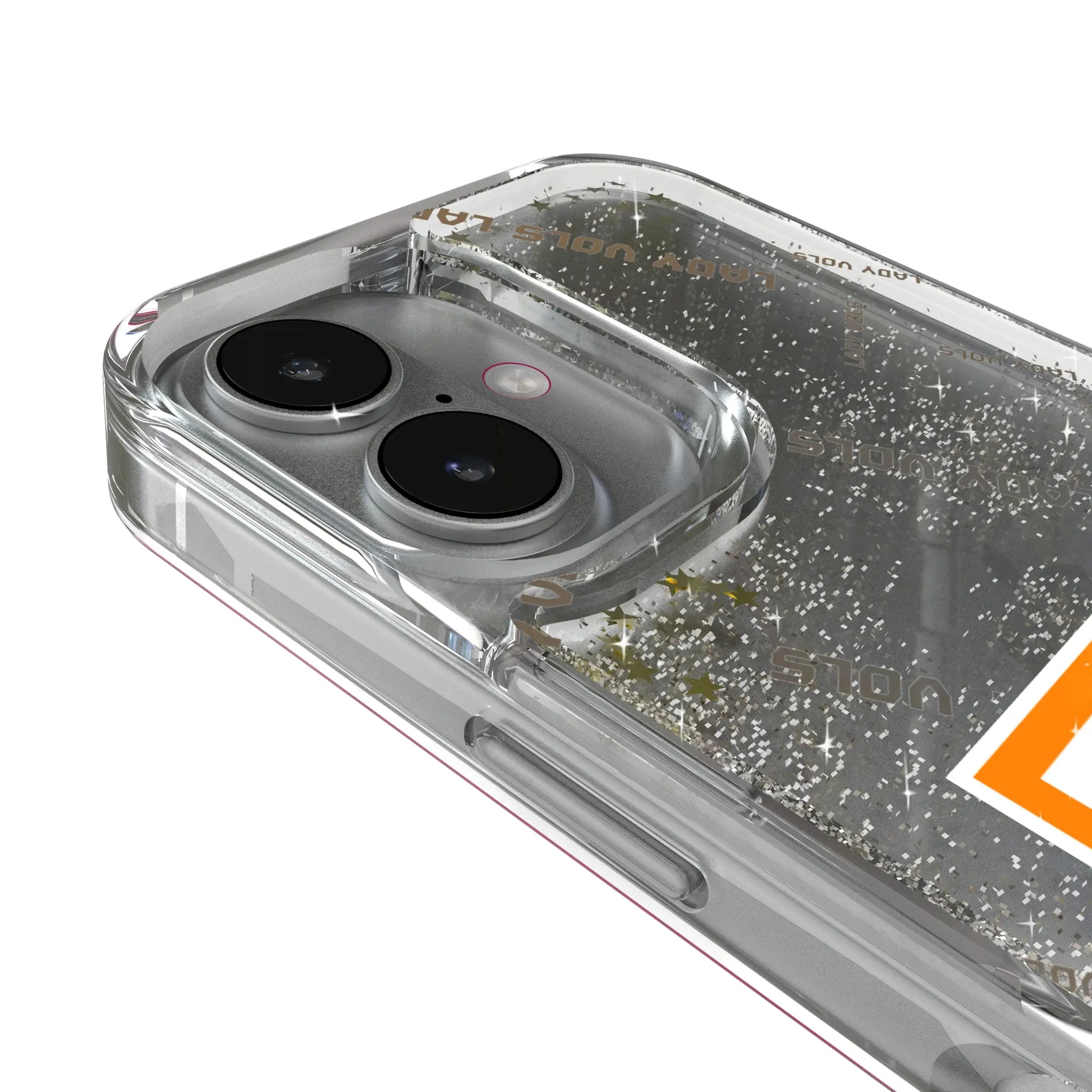 University of Tennessee Volunteers Quadtile iPhone Glitter Phone Case for Apple iPhone - Detail