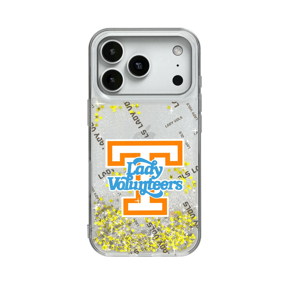 University of Tennessee Volunteers Quadtile Glitter Phone Case for Apple iPhone