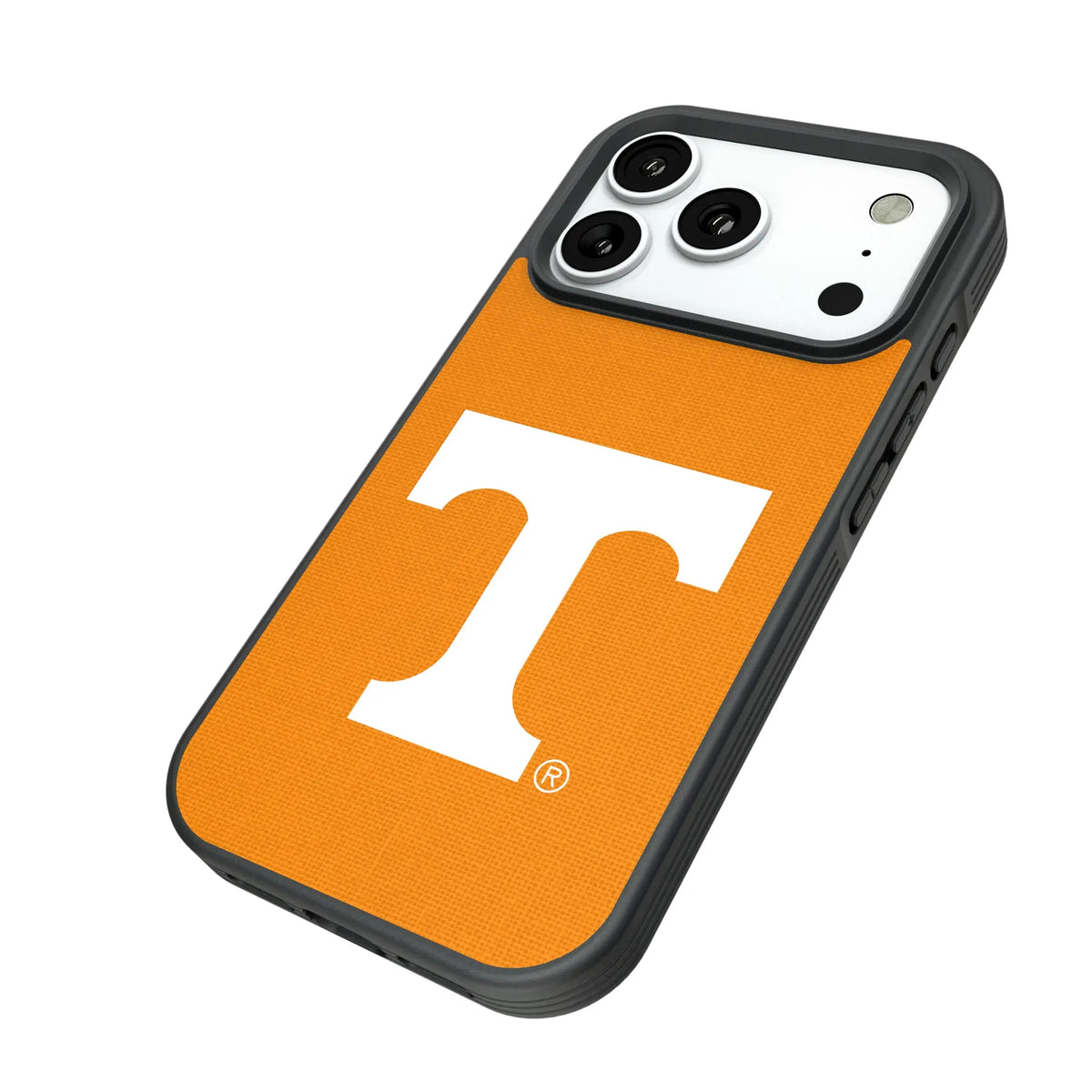 University of Tennessee Volunteers Solid iPhone Bump Phone Case for Apple iPhone - Isometric View#Device_iPhone 18 Pro