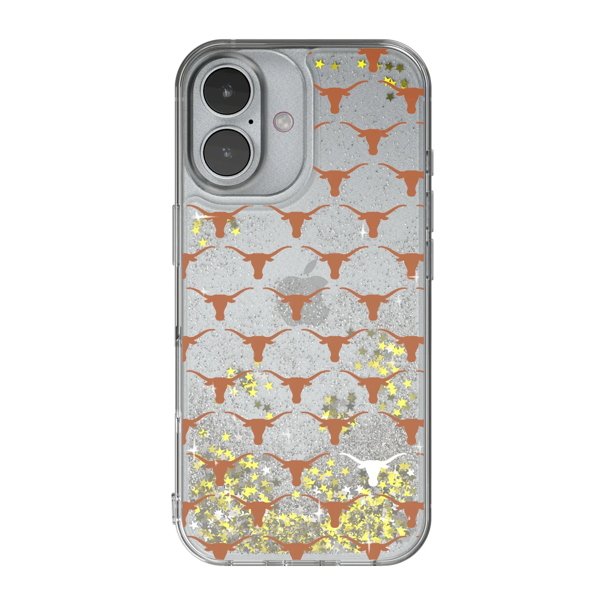University of Texas Longhorns Fashion Pattern iPhone Glitter Phone Case for Apple iPhone