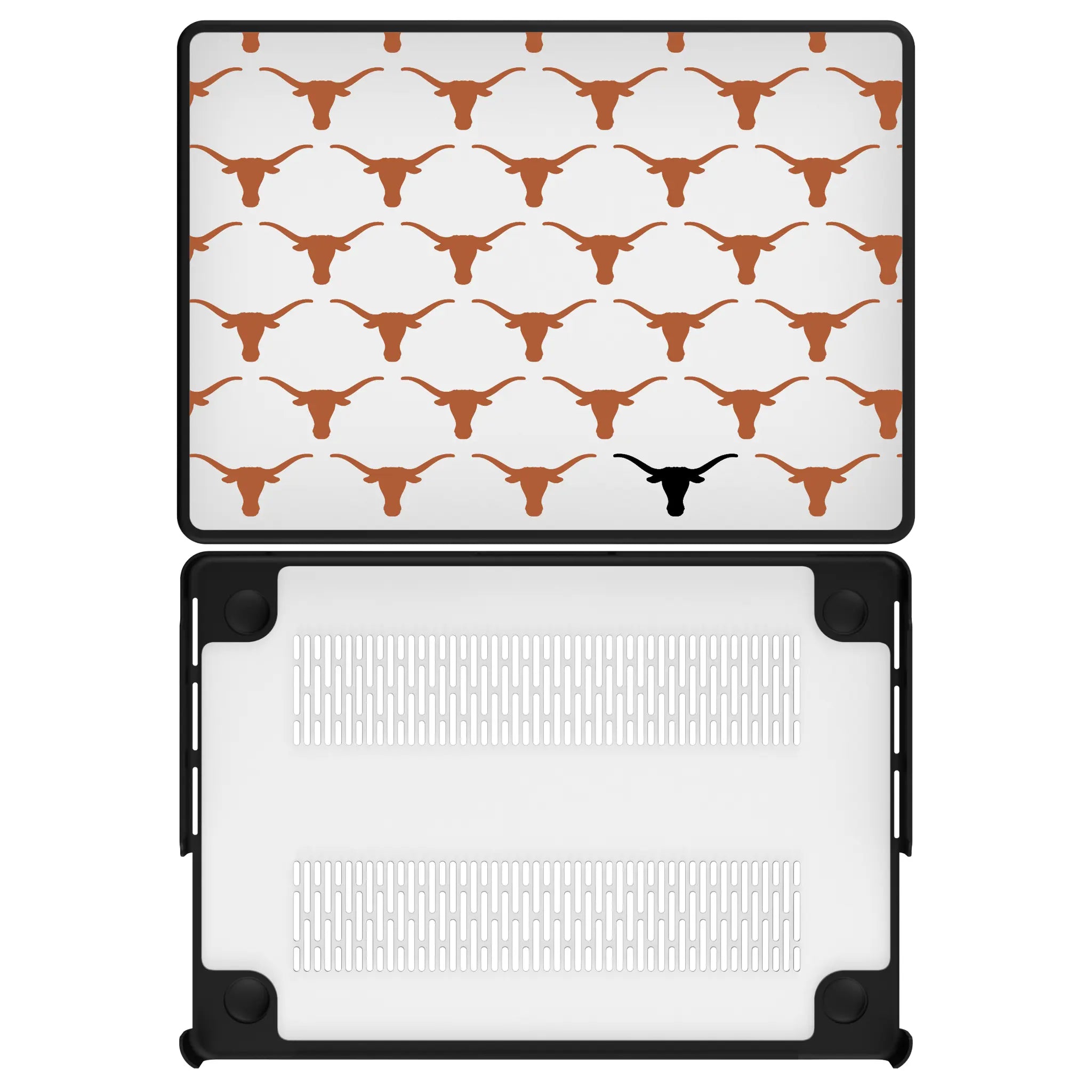 University of Texas Longhorns Fashion Pattern MacBook Laptop Case for Apple MacBook