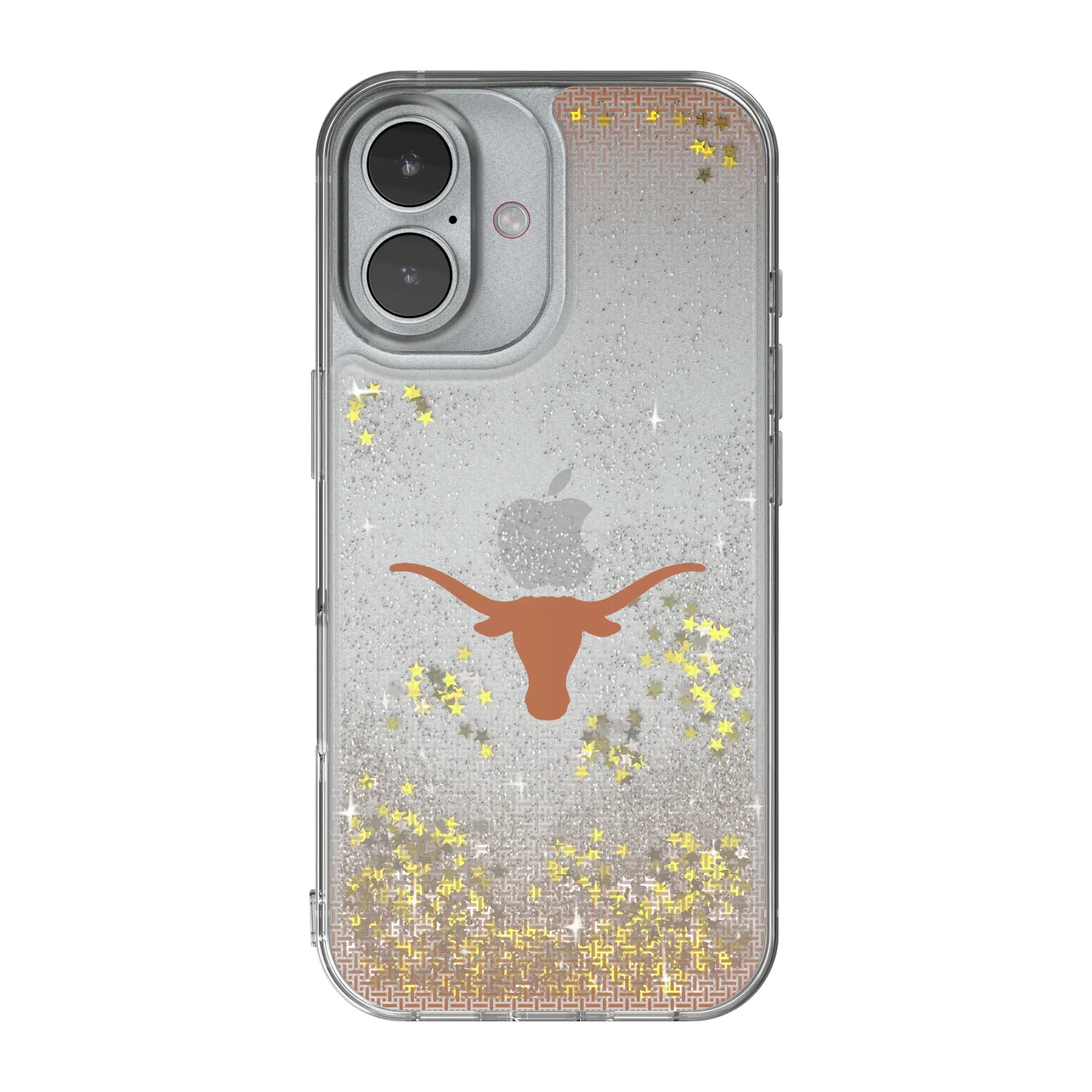 University of Texas Longhorns Linen iPhone Glitter Phone Case for Apple iPhone