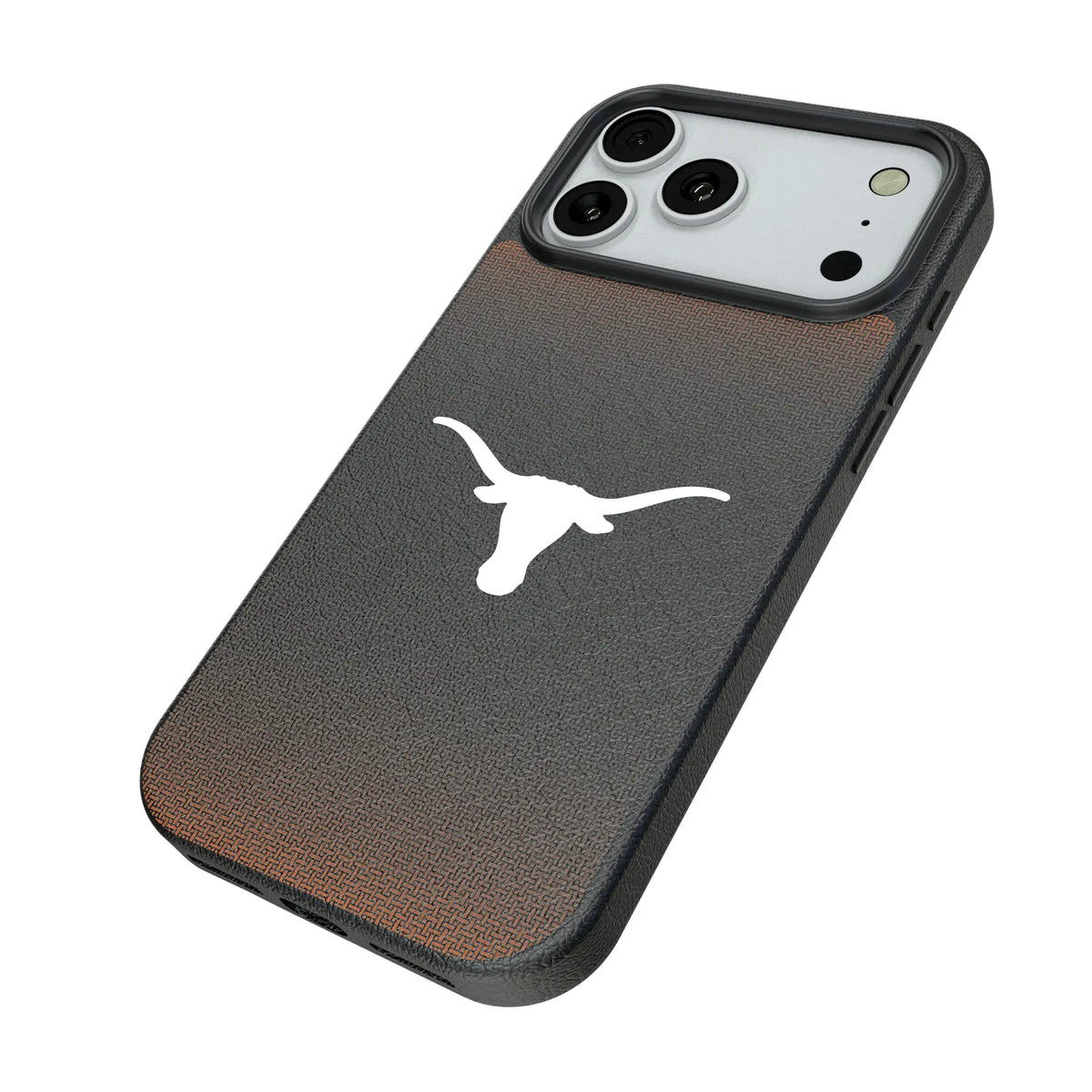 University of Texas Longhorns Linen iPhone MagSafe Compatible Phone Case for Apple iPhone - Isometric View#Device_iPhone 18 Pro Max