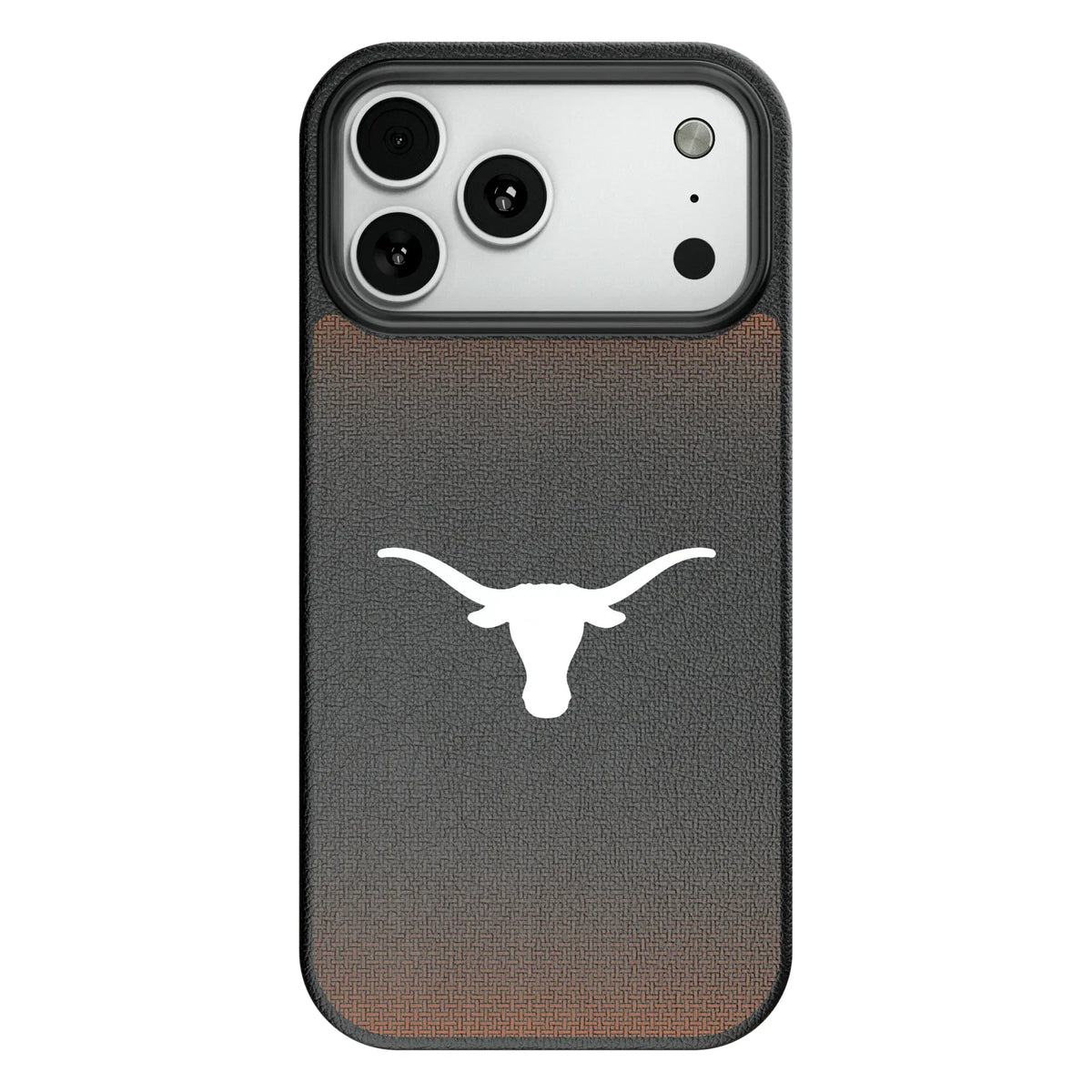 University of Texas Longhorns Linen MagSafe Compatible Phone Case for Apple iPhone
