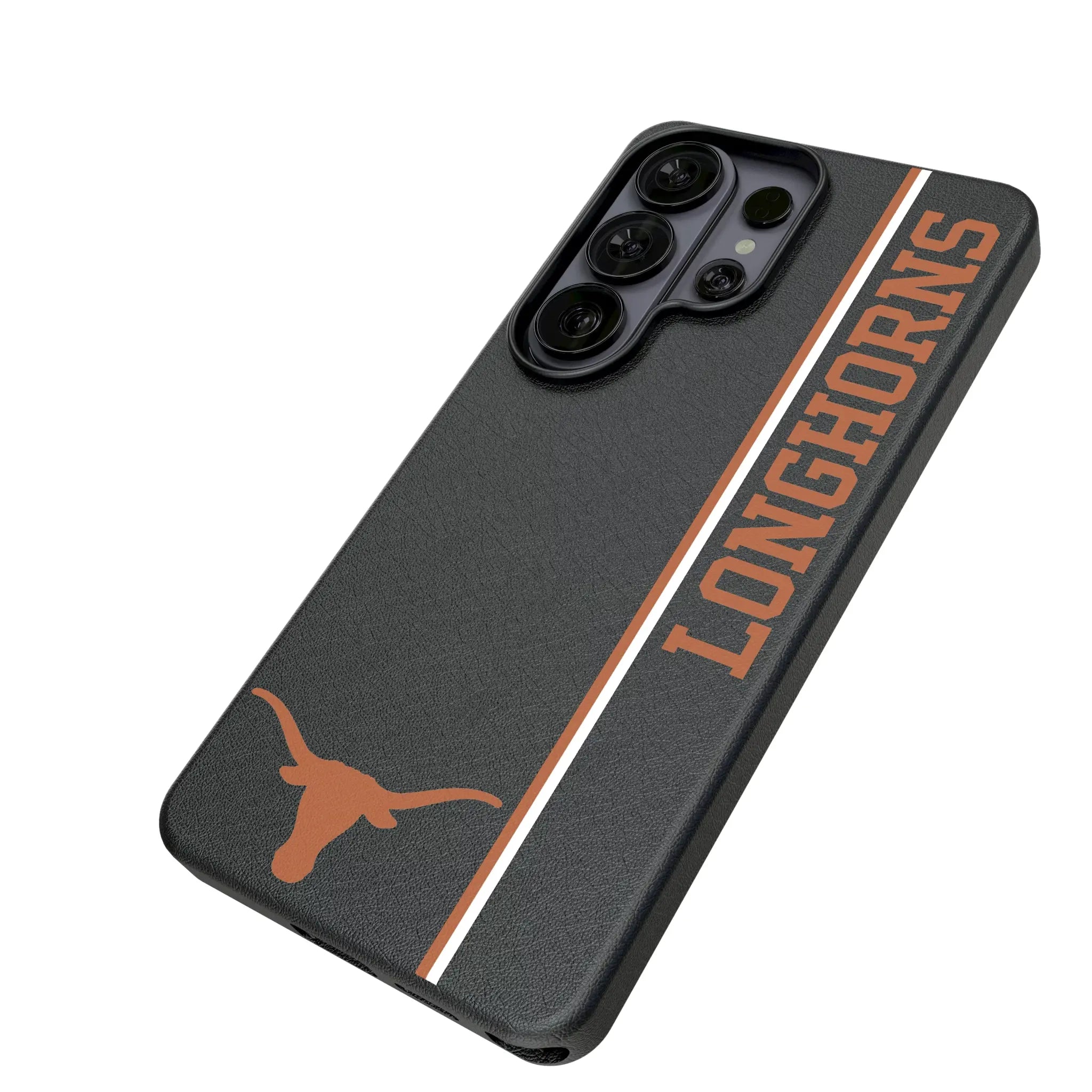University of Texas Longhorns Sidebar Galaxy MagSafe Compatible Phone Case for Samsung Galaxy - Isometric View#Device_Galaxy S26 Ultra