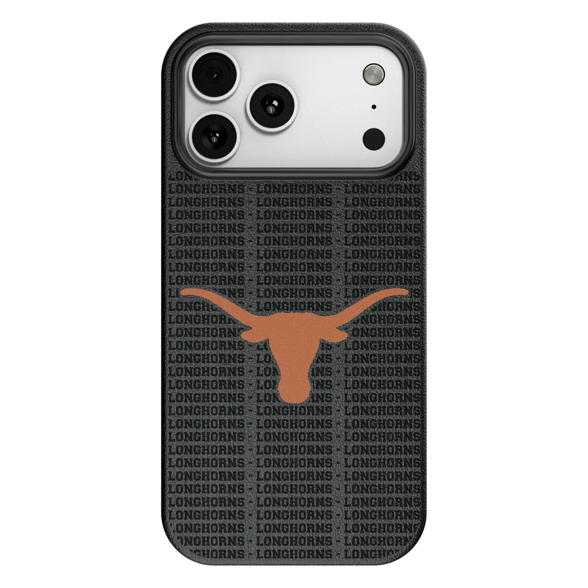 University of Texas Longhorns Text Backdrop MagSafe Compatible Phone Case for Apple iPhone