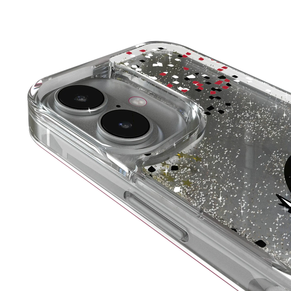 University of Utah Utes Confetti iPhone Glitter Phone Case for Apple iPhone - Detail#Device_iPhone 17