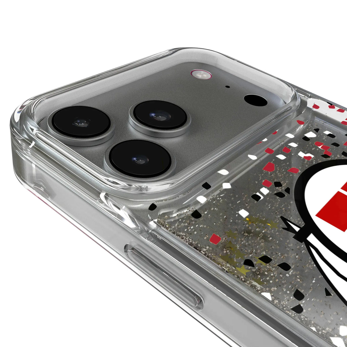 University of Utah Utes Confetti iPhone Glitter Phone Case for Apple iPhone - Detail#Device_iPhone 18 Pro Max