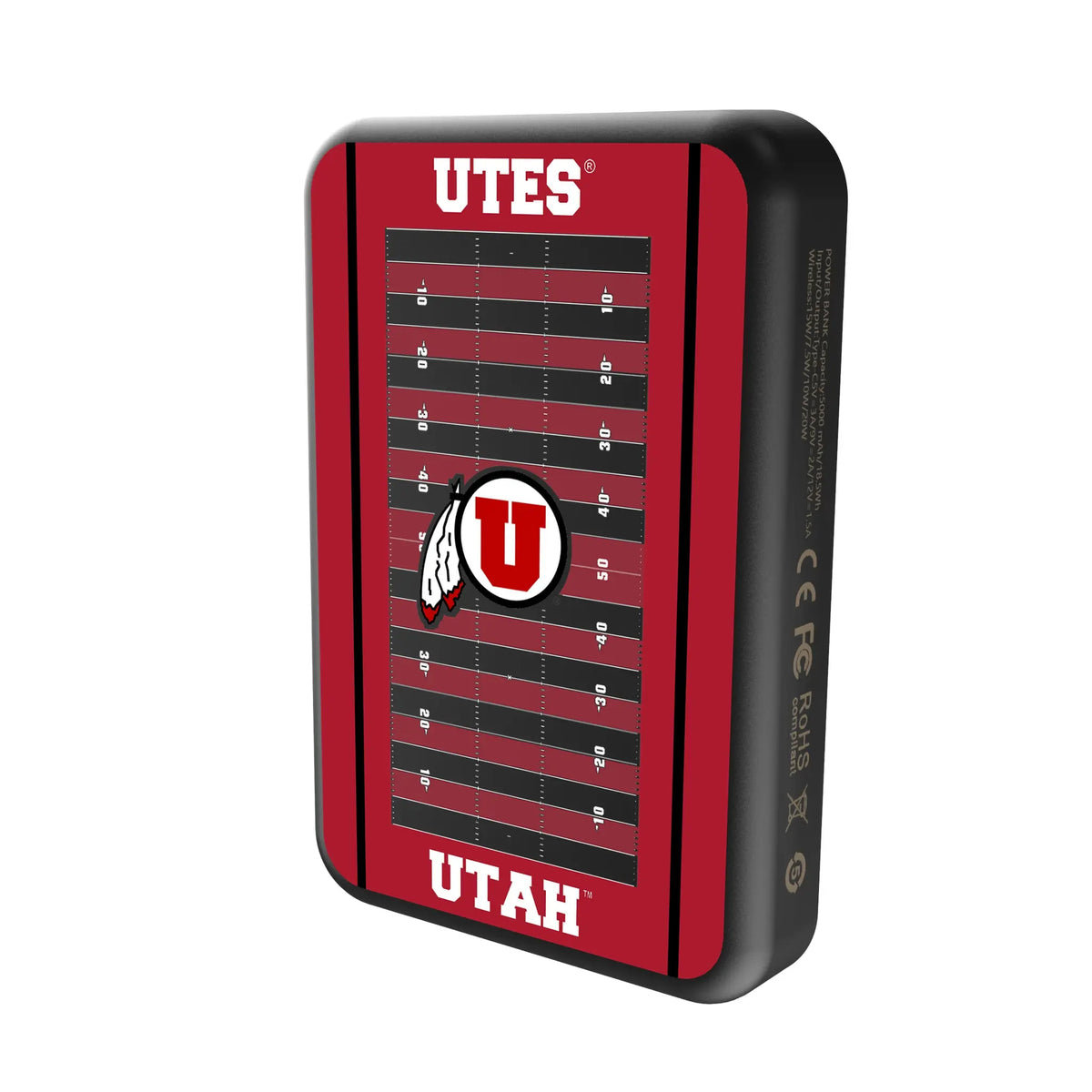 University of Utah Utes Field Wireless Mag Power Bank