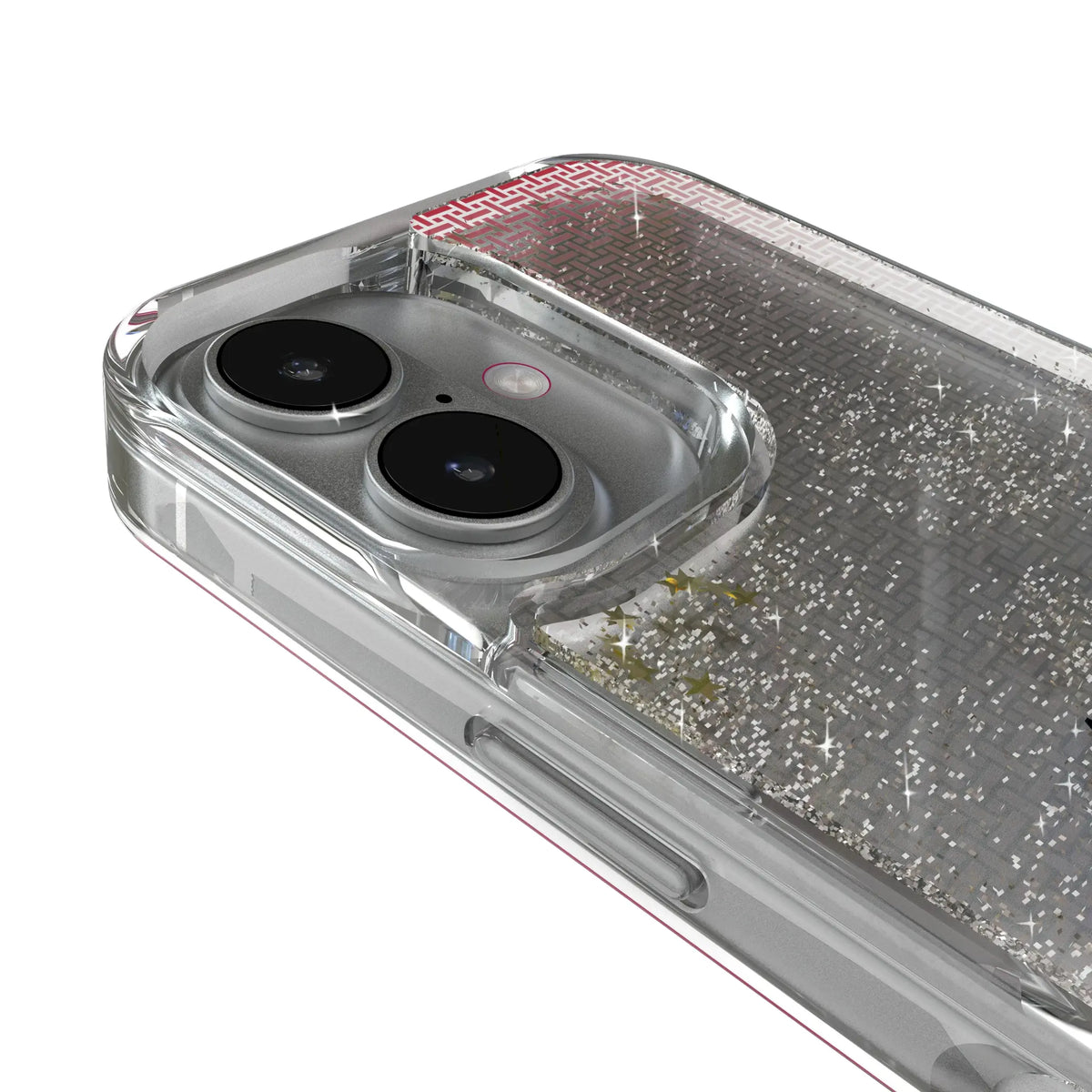 University of Utah Utes Linen iPhone Glitter Phone Case for Apple iPhone - Detail#Device_iPhone 17