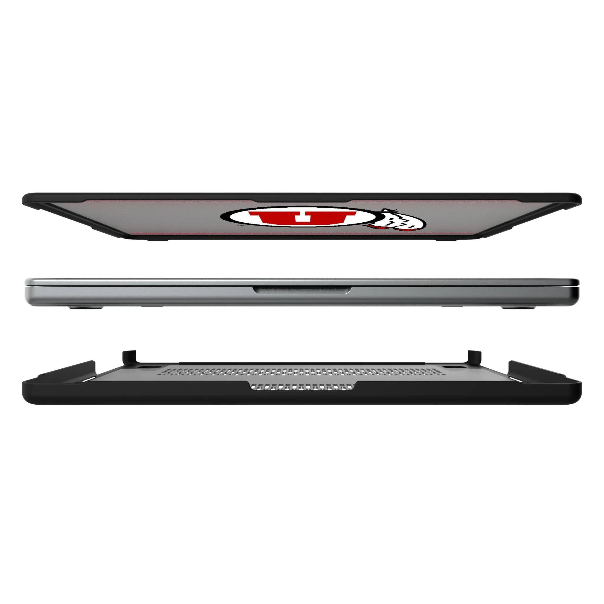 University of Utah Utes Linen MacBook Laptop Case for Apple MacBook