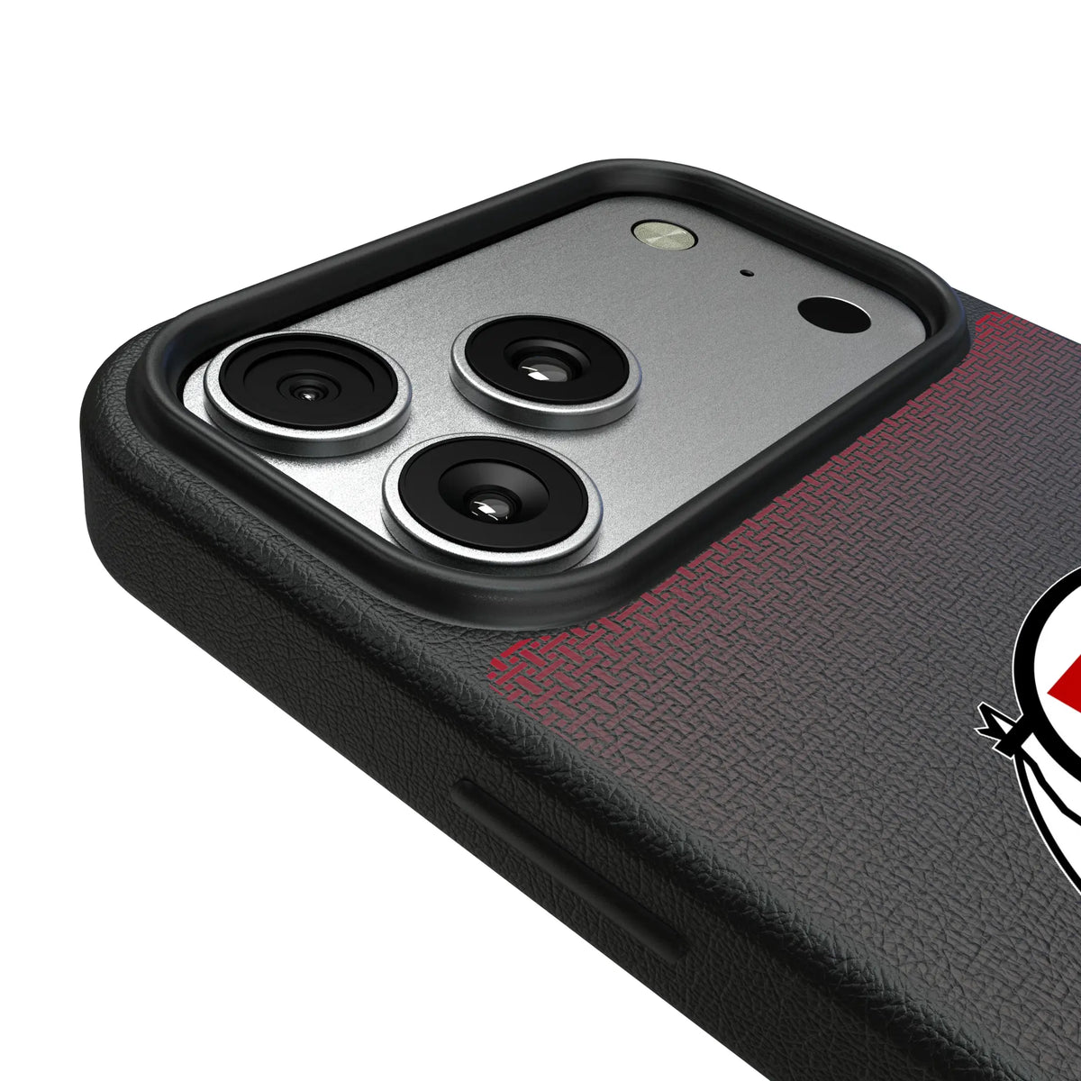University of Utah Utes Linen iPhone MagSafe Compatible Phone Case for Apple iPhone - Detail#Device_iPhone 17 Pro Max
