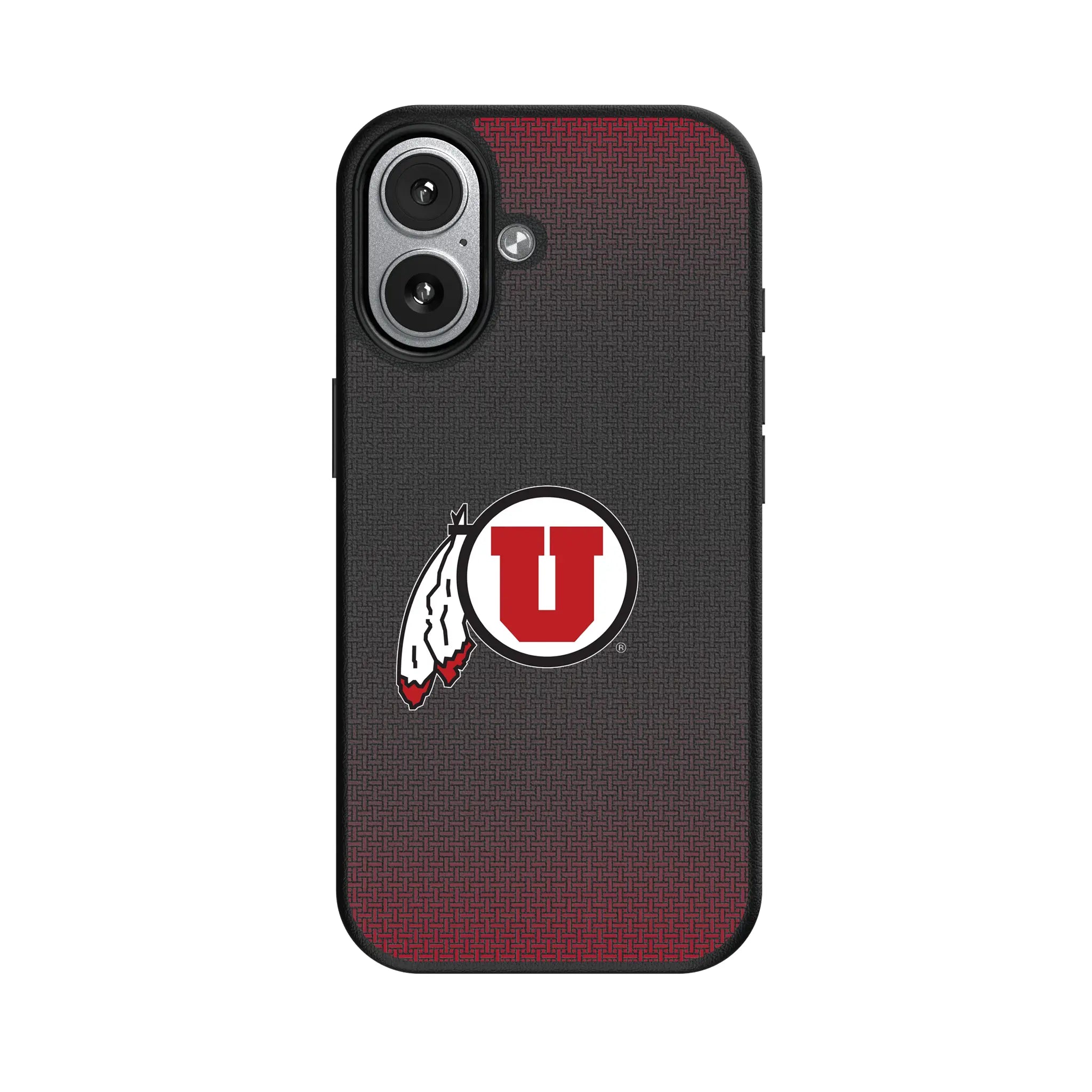 University of Utah Utes Linen iPhone MagSafe Compatible Phone Case for Apple iPhone#Device_iPhone 17