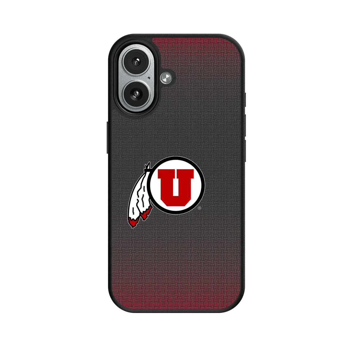 University of Utah Utes Linen iPhone MagSafe Compatible Phone Case for Apple iPhone#Device_iPhone 17