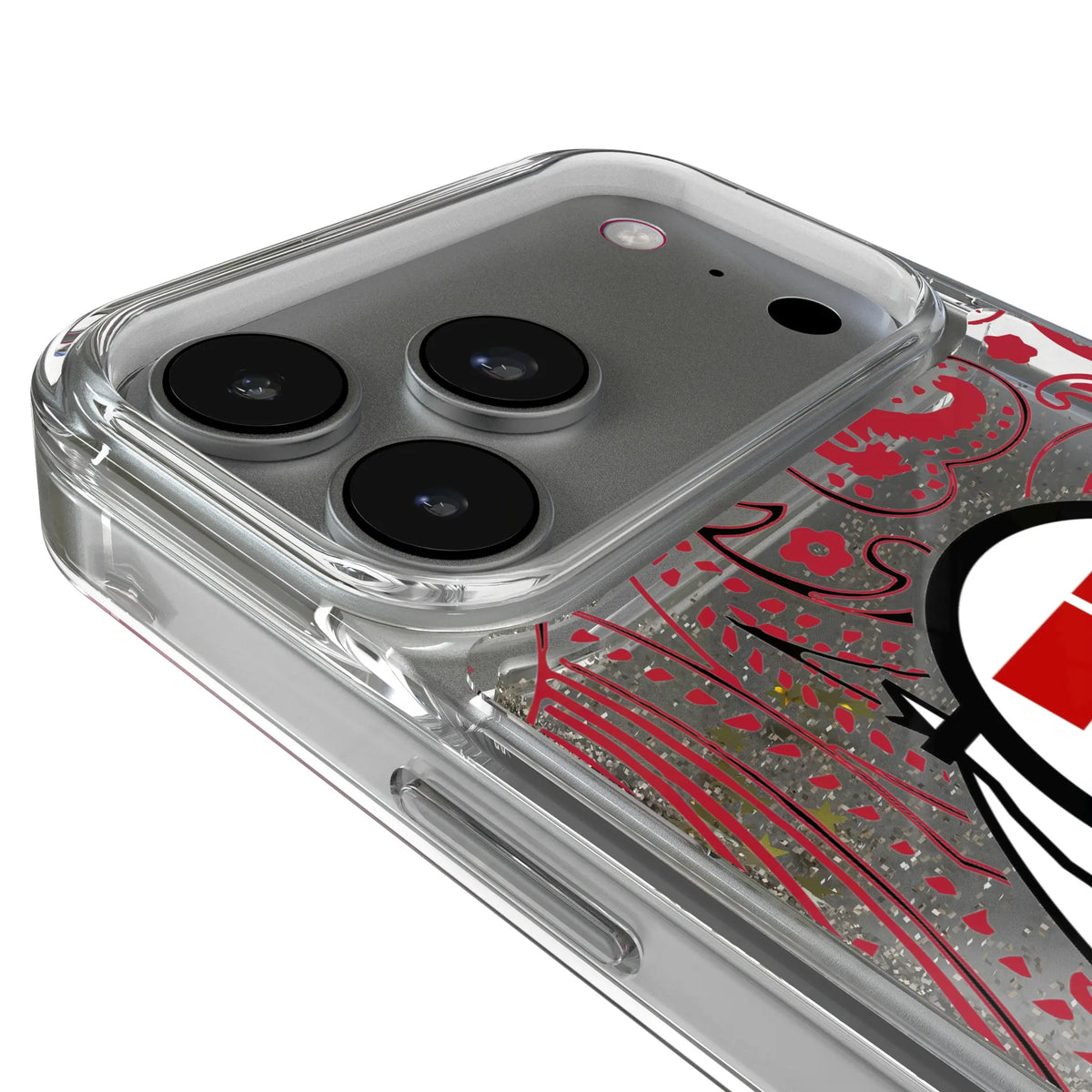 University of Utah Utes Paisley iPhone Glitter Phone Case for Apple iPhone - Detail#Device_iPhone 18 Pro Max