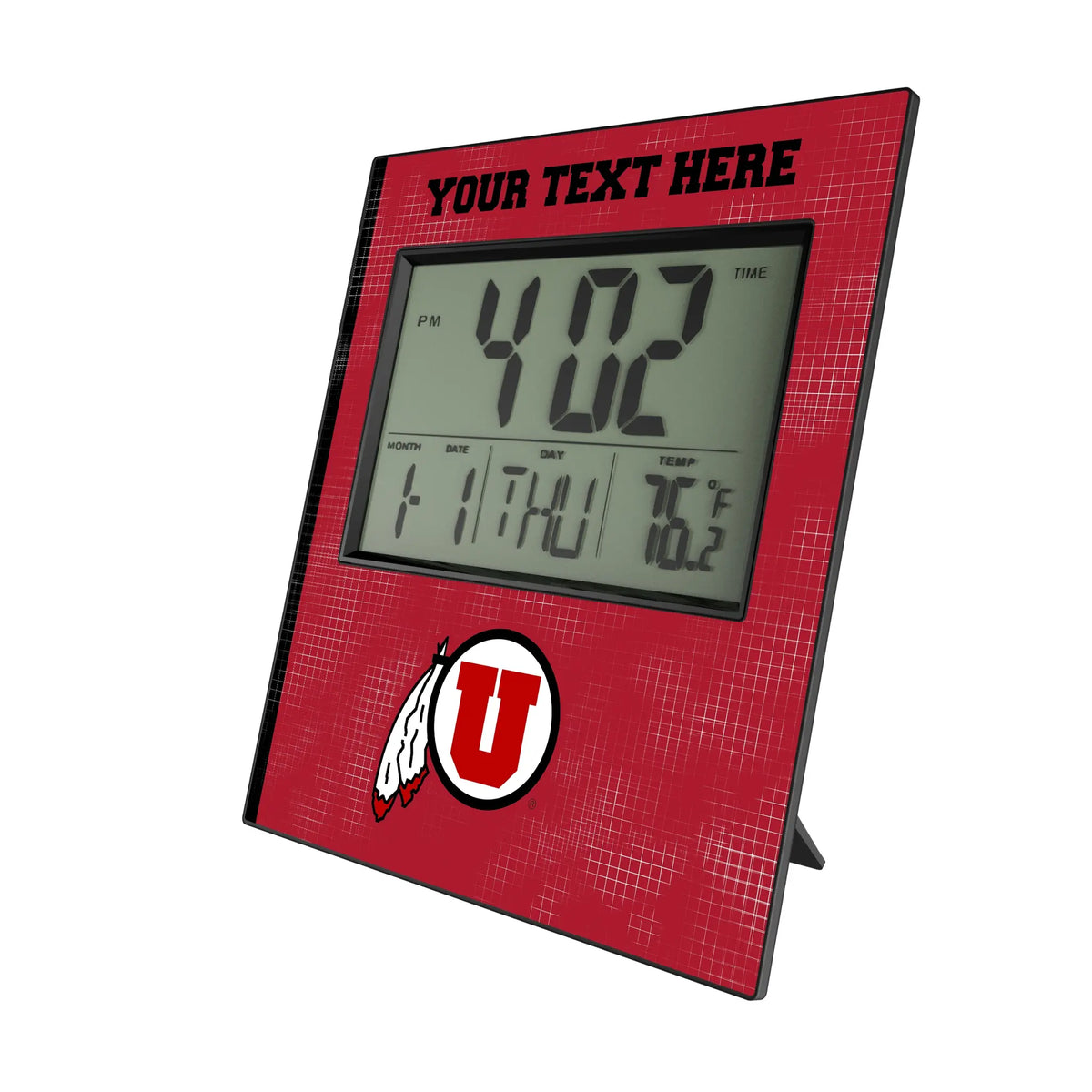 University of Utah Utes Personalized Hatch Wall Clock