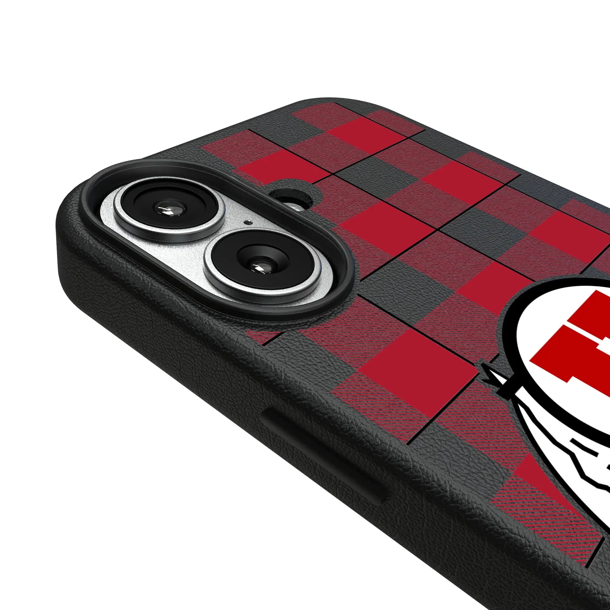 University of Utah Utes Plaid iPhone MagSafe Compatible Phone Case for Apple iPhone - Detail#Device_iPhone 17