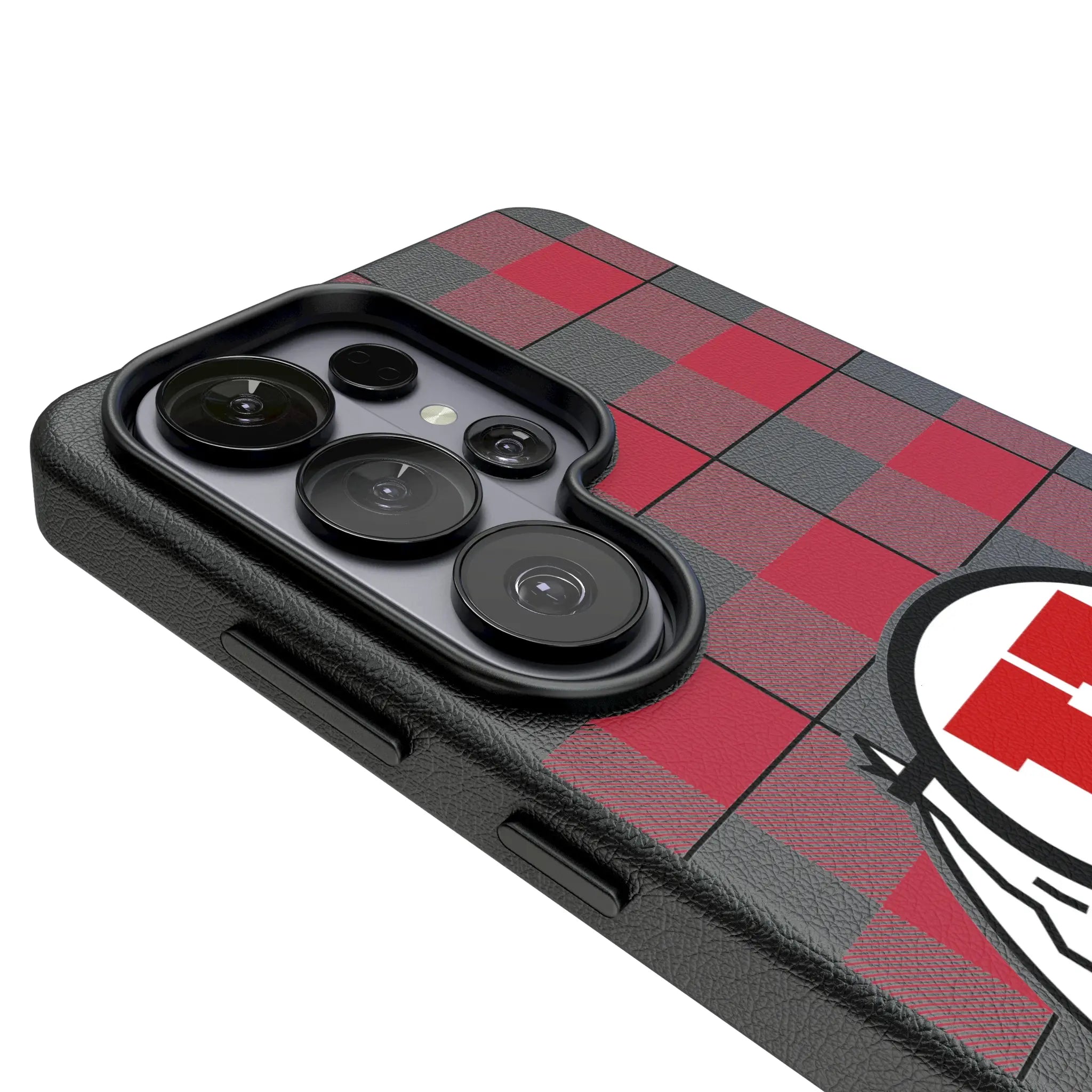 University of Utah Utes Plaid Galaxy MagSafe Compatible Phone Case for Samsung Galaxy - Detail#Device_Galaxy S26 Ultra