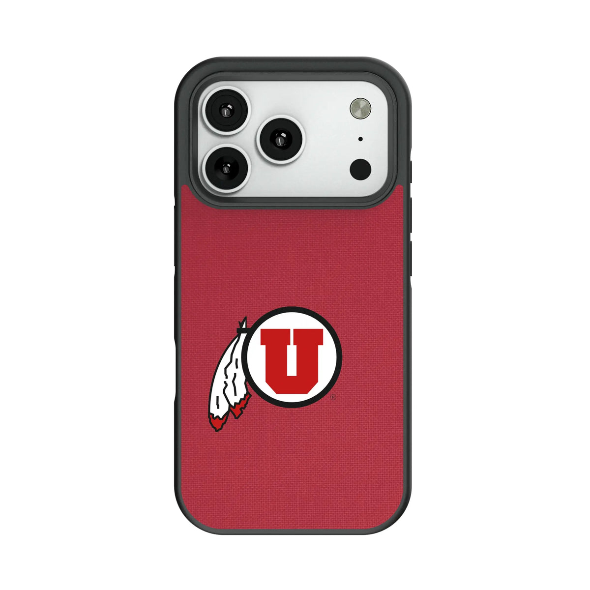 University of Utah Utes Solid Bump Phone Case for Apple iPhone