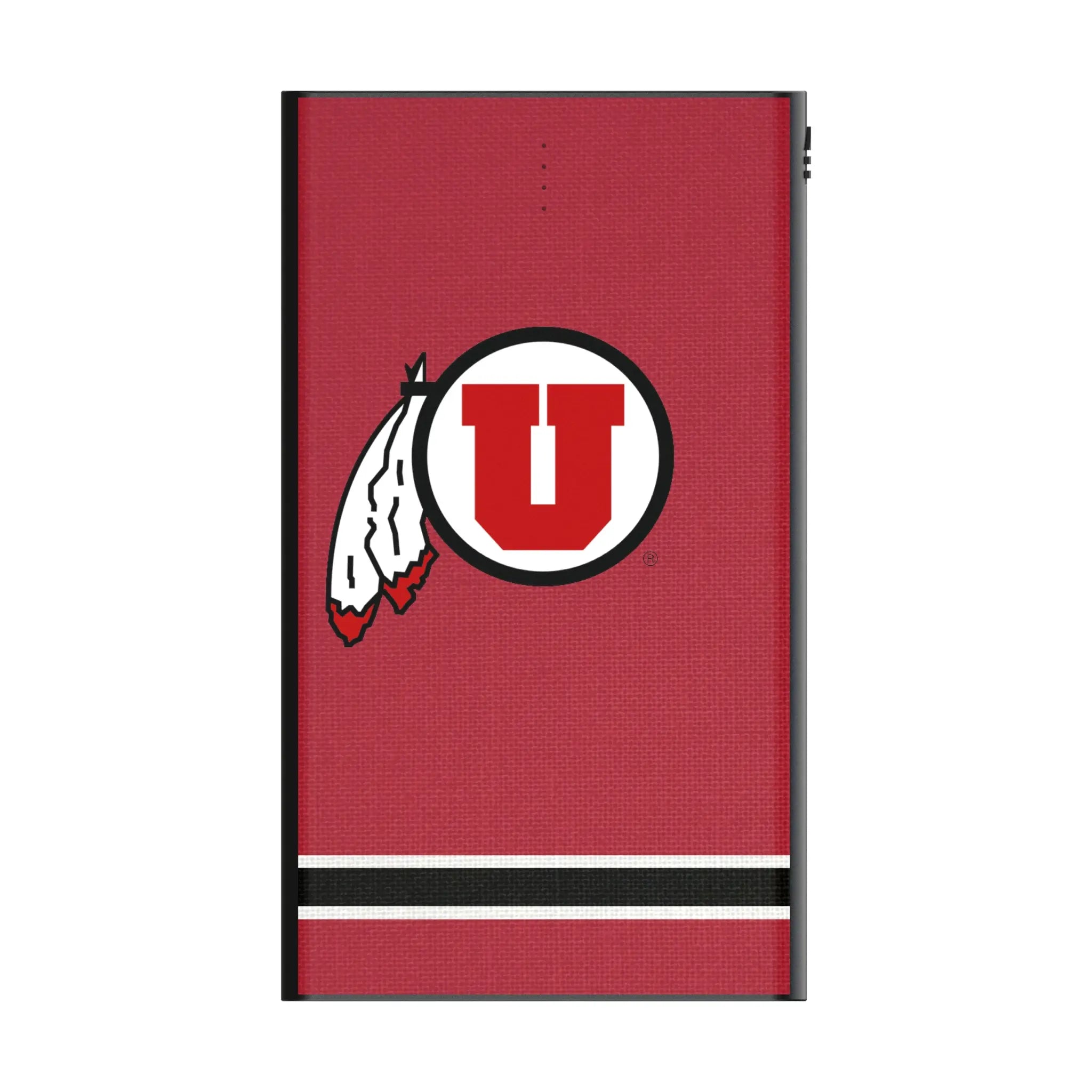 University of Utah Utes Stripe 5000mAh Flat Power Bank