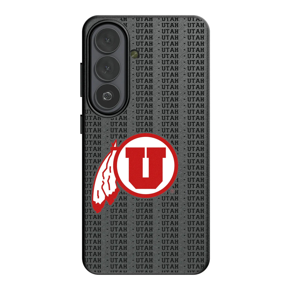 University of Utah Utes Text Backdrop Galaxy MagSafe Compatible Phone Case for Samsung Galaxy#Device_Galaxy S26