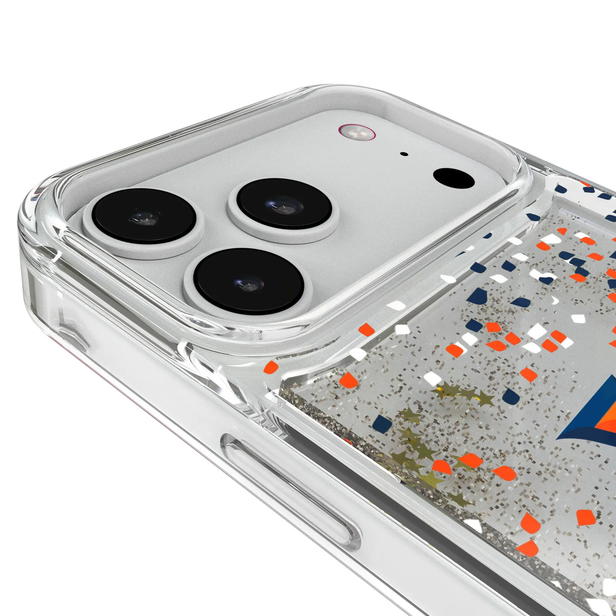 University of Virginia Cavaliers Confetti iPhone Glitter Phone Case for Apple iPhone - Detail#Device_iPhone 18 Pro Max