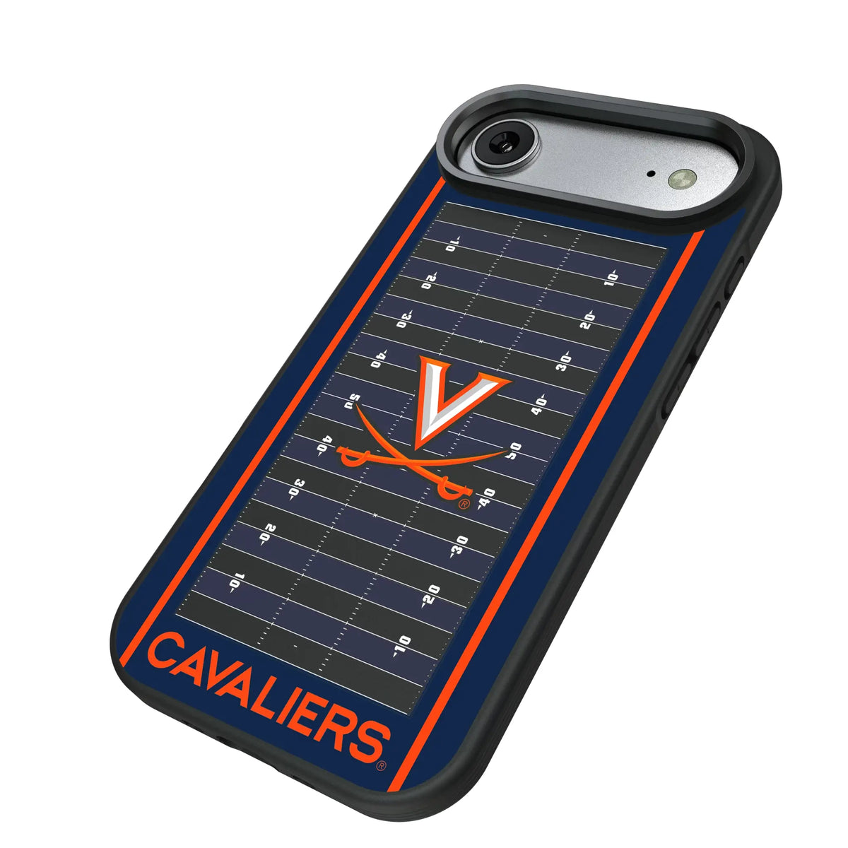 University of Virginia Cavaliers Field iPhone Bump Phone Case for Apple iPhone - Isometric View#Device_iPhone Air