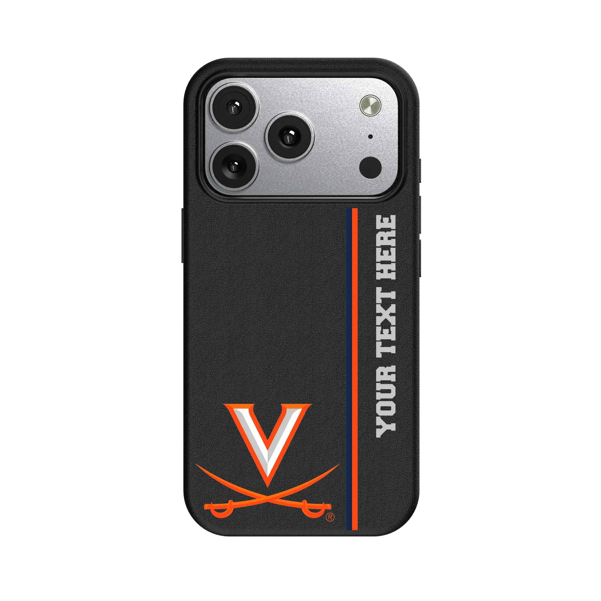 University of Virginia Cavaliers Personalized Sidebard iPhone MagSafe Compatible Phone Case for Apple iPhone#Device_iPhone 17 Pro