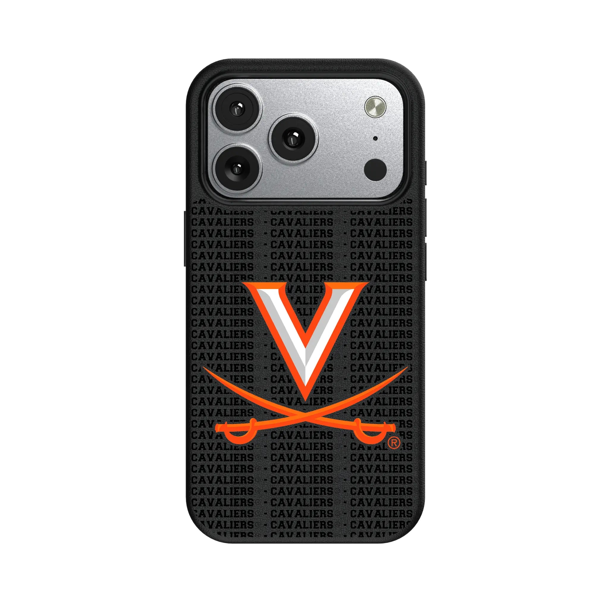University of Virginia Cavaliers Text Backdrop iPhone MagSafe Compatible Phone Case for Apple iPhone#Device_iPhone 17 Pro