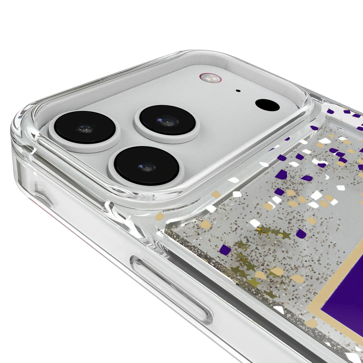 University of Washington Huskies Confetti iPhone Glitter Phone Case for Apple iPhone - Detail#Device_iPhone 18 Pro Max