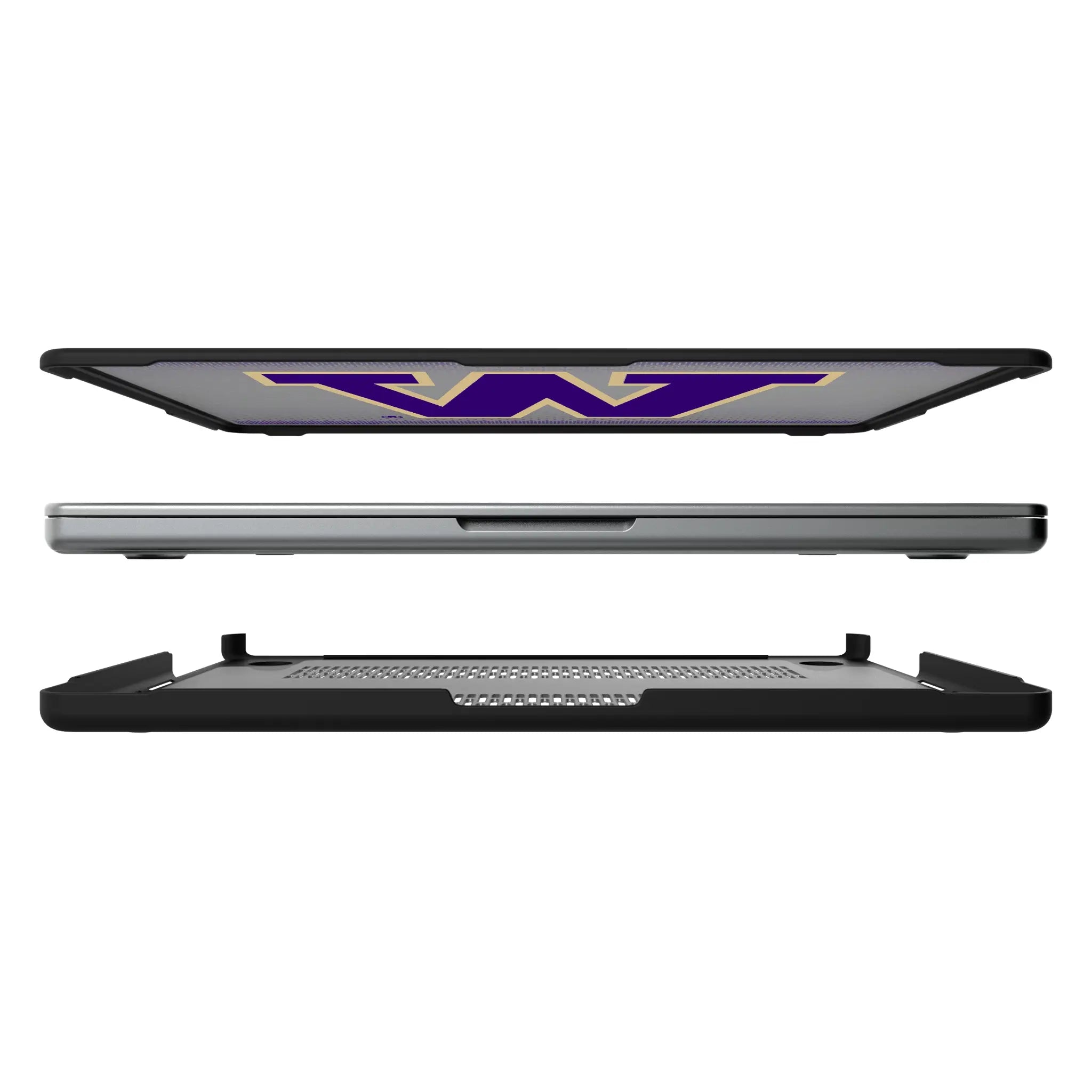 University of Washington Huskies Linen MacBook Laptop Case for Apple MacBook