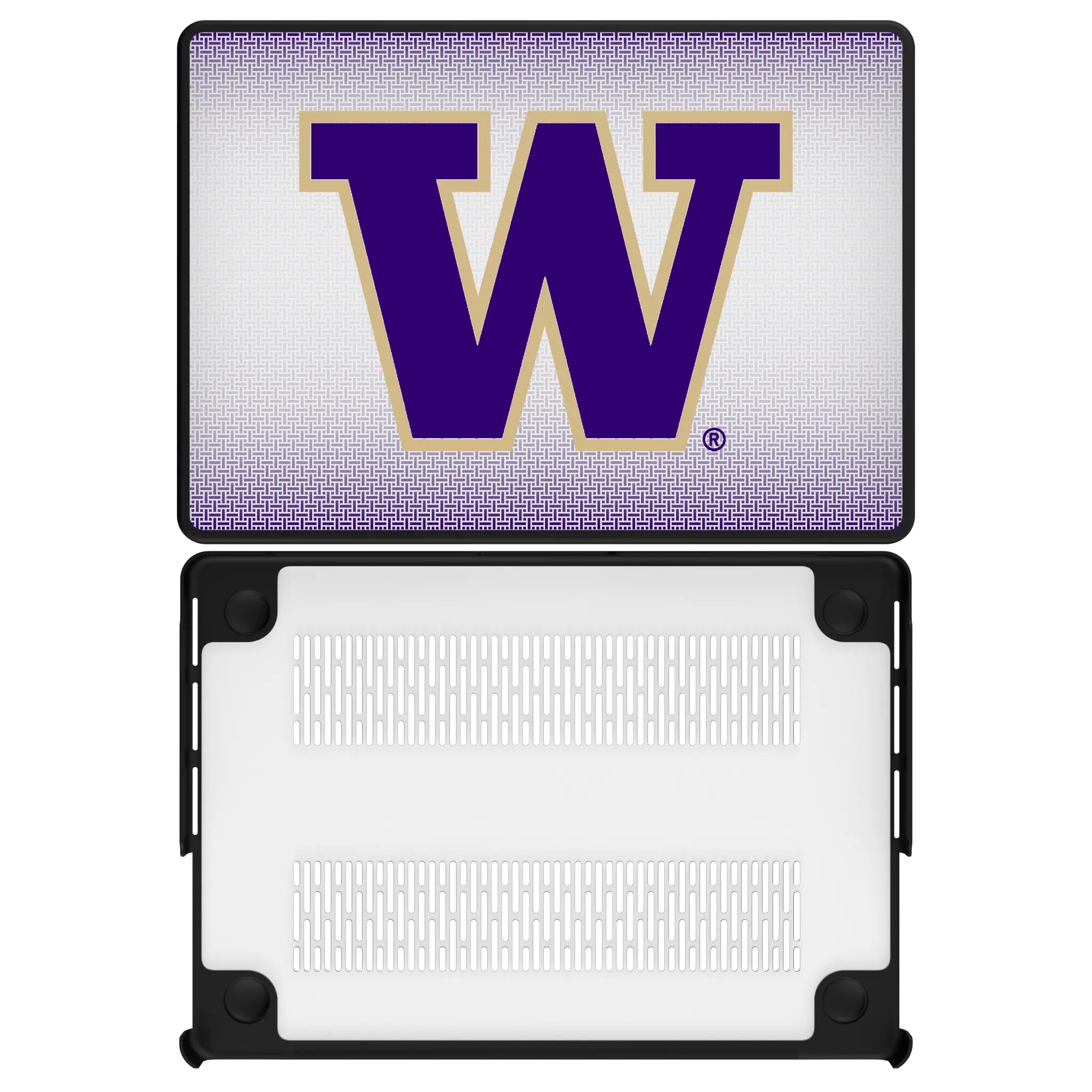 University of Washington Huskies Linen MacBook Laptop Case for Apple MacBook