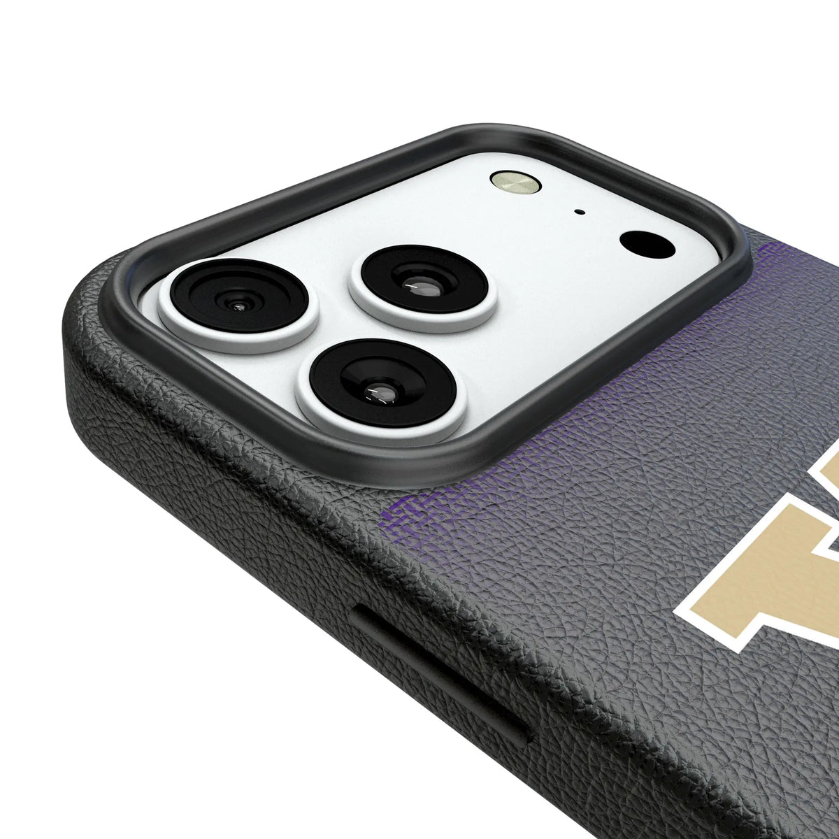 University of Washington Huskies Linen iPhone MagSafe Compatible Phone Case for Apple iPhone - Detail#Device_iPhone 18 Pro Max