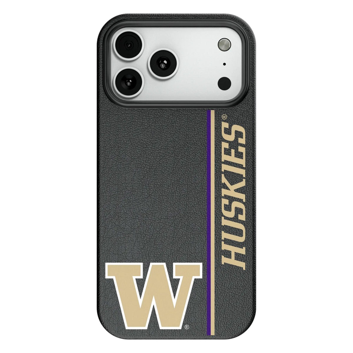 University of Washington Huskies Sidebar MagSafe Compatible Phone Case for Apple iPhone