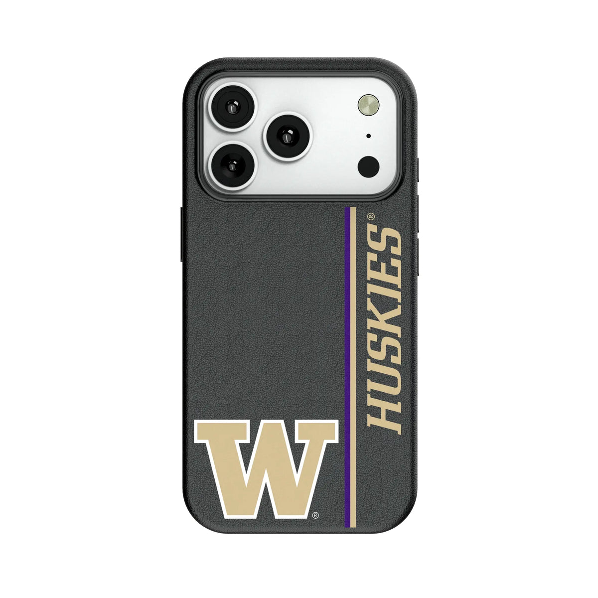 University of Washington Huskies Sidebar MagSafe Compatible Phone Case for Apple iPhone