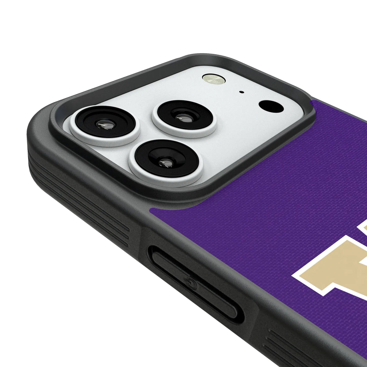 University of Washington Huskies Solid iPhone Bump Phone Case for Apple iPhone - Detail#Device_iPhone 18 Pro